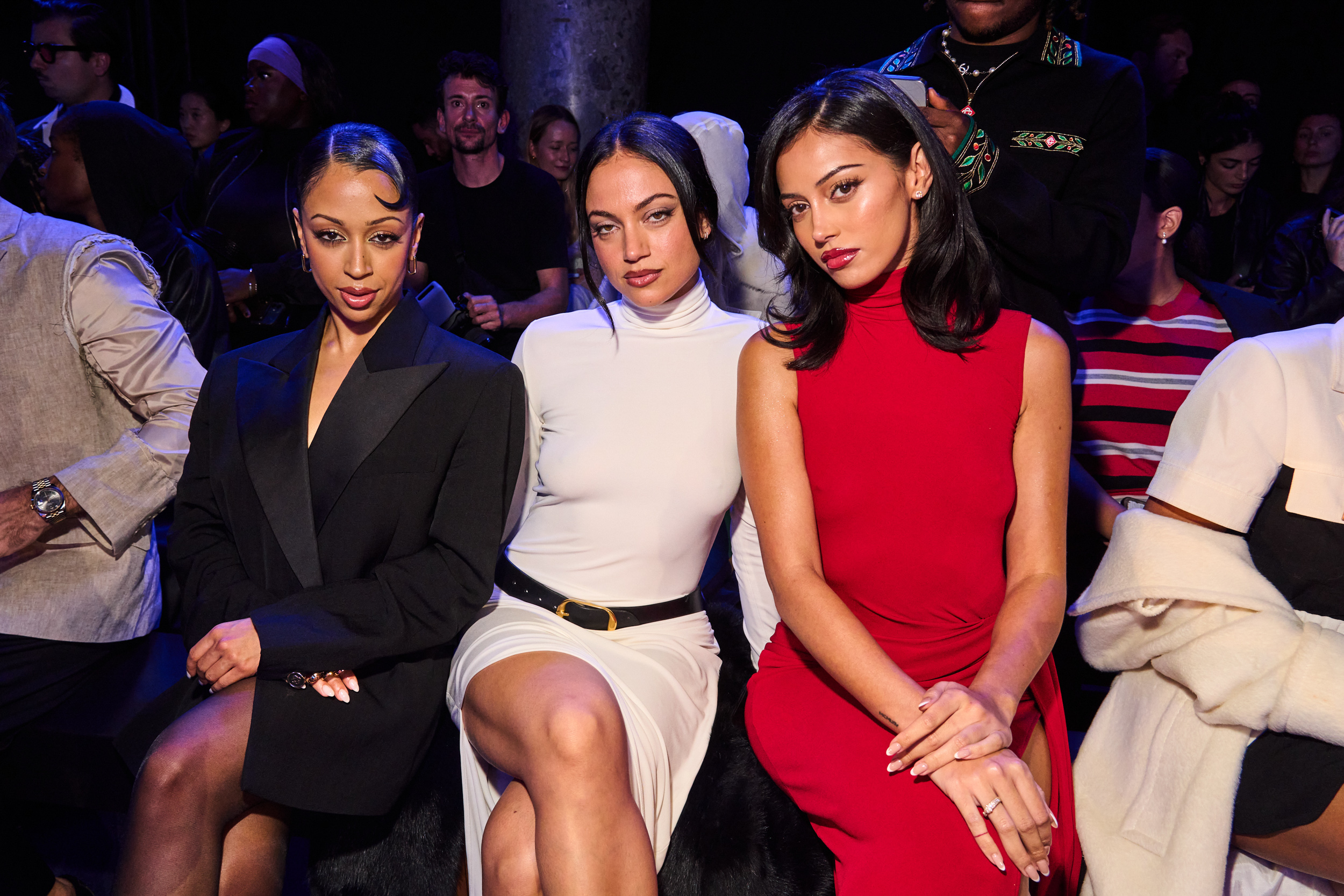 Casablanca Spring 2025 Fashion Show Front Row