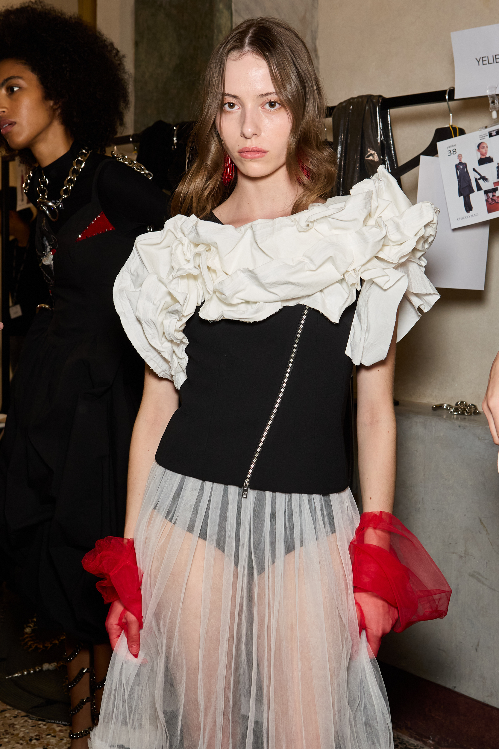 Chicco Mao Spring 2025 Fashion Show Backstage