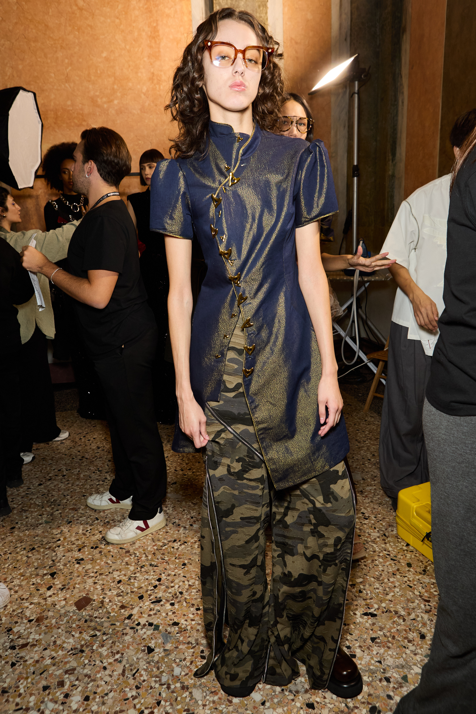 Chicco Mao Spring 2025 Fashion Show Backstage