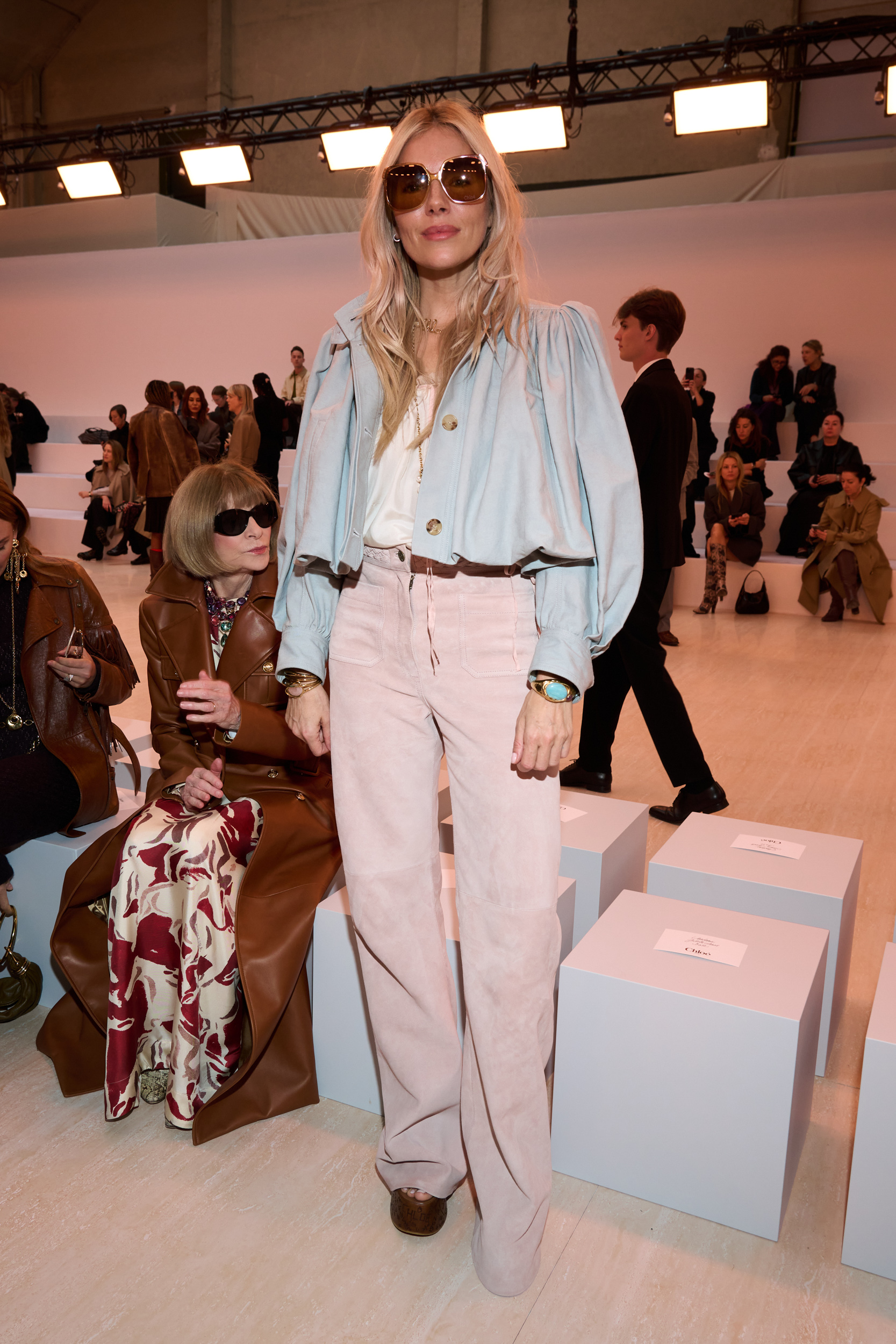 Chloe Spring 2025 Fashion Show Front Row