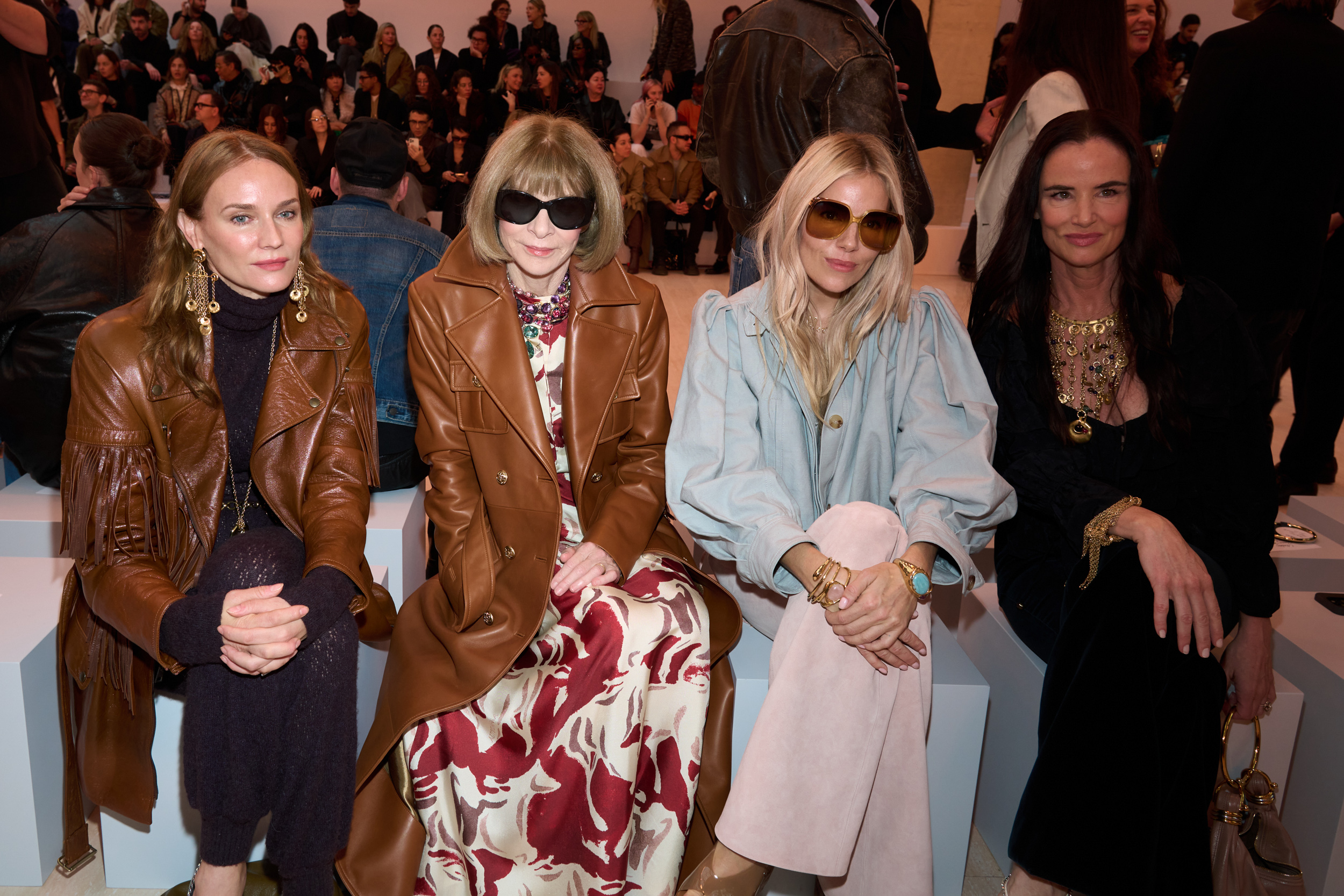 Chloe Spring 2025 Fashion Show Front Row