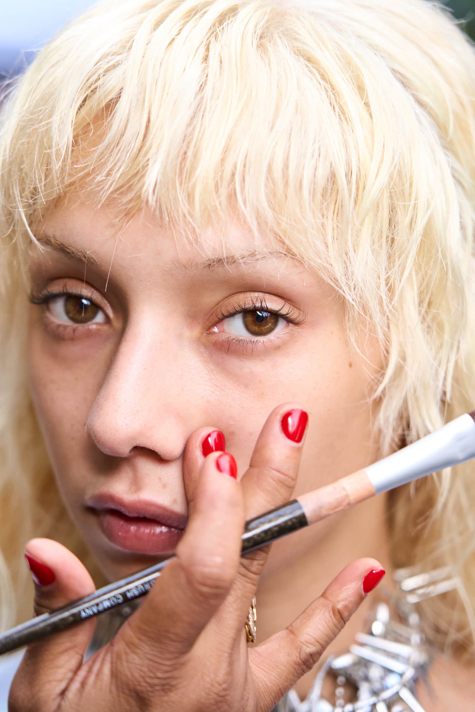 Collina Strada Spring 2025 Fashion Show Backstage