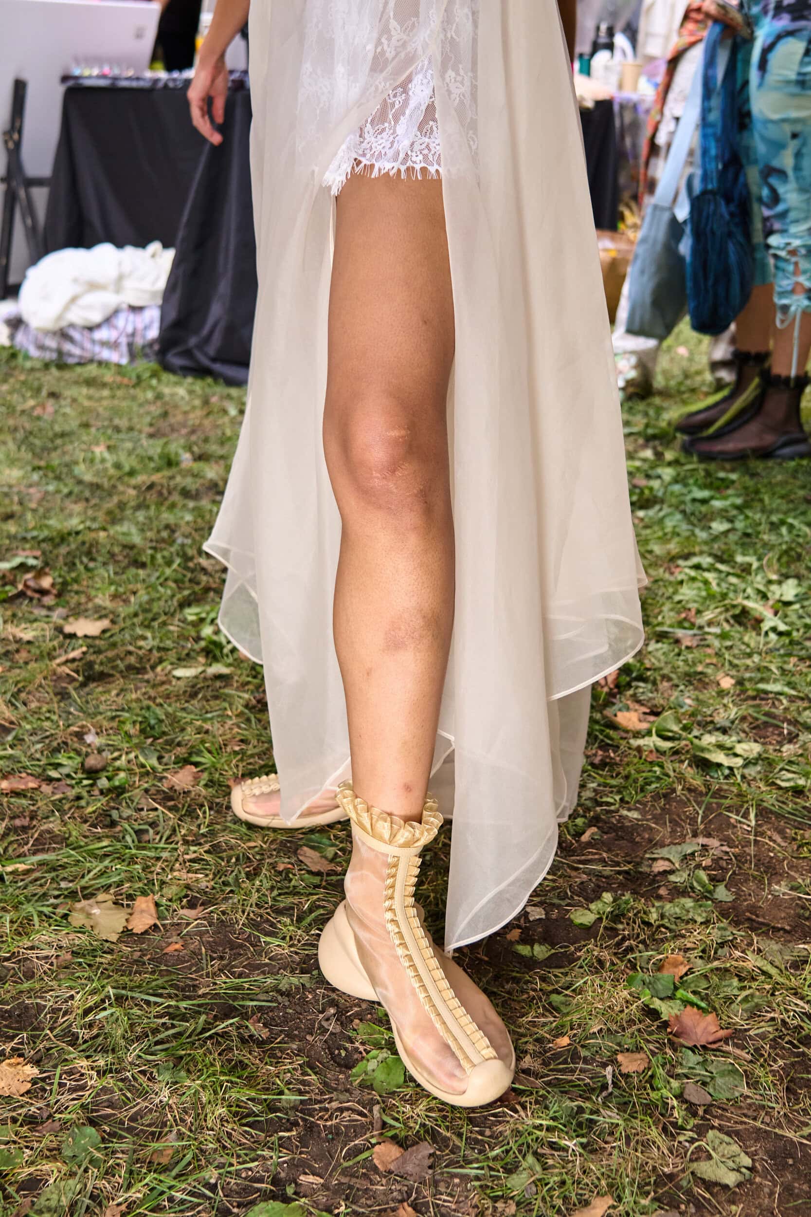 Collina Strada Spring 2025 Fashion Show Backstage