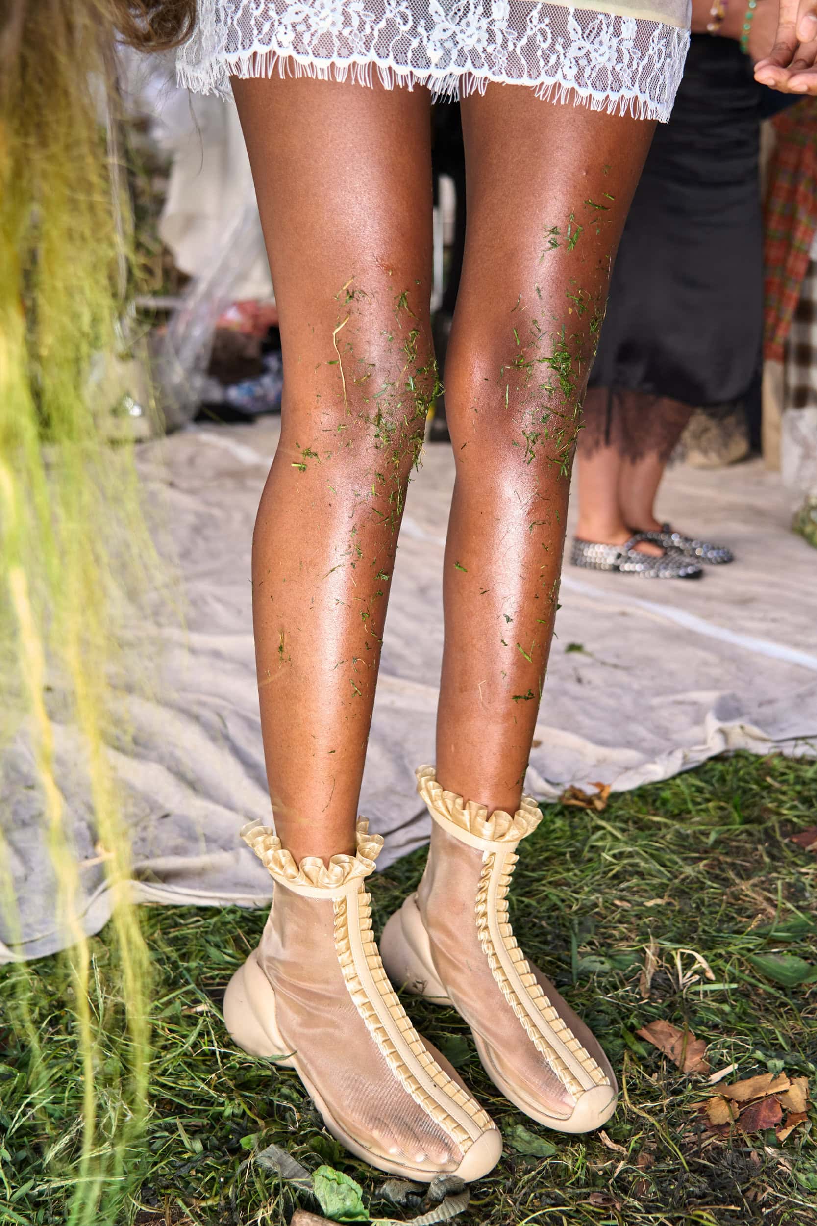 Collina Strada Spring 2025 Fashion Show Backstage