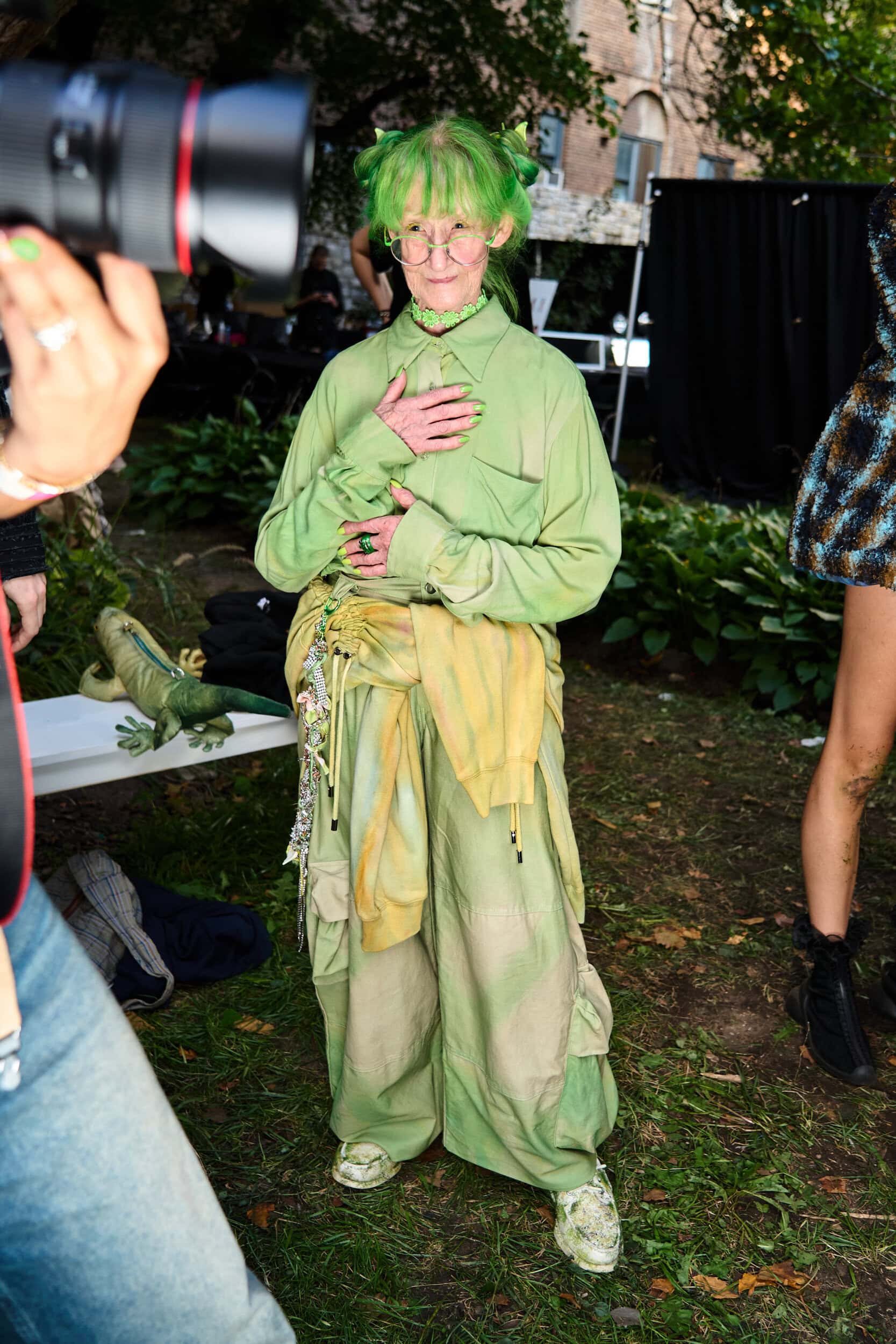 Collina Strada Spring 2025 Fashion Show Backstage