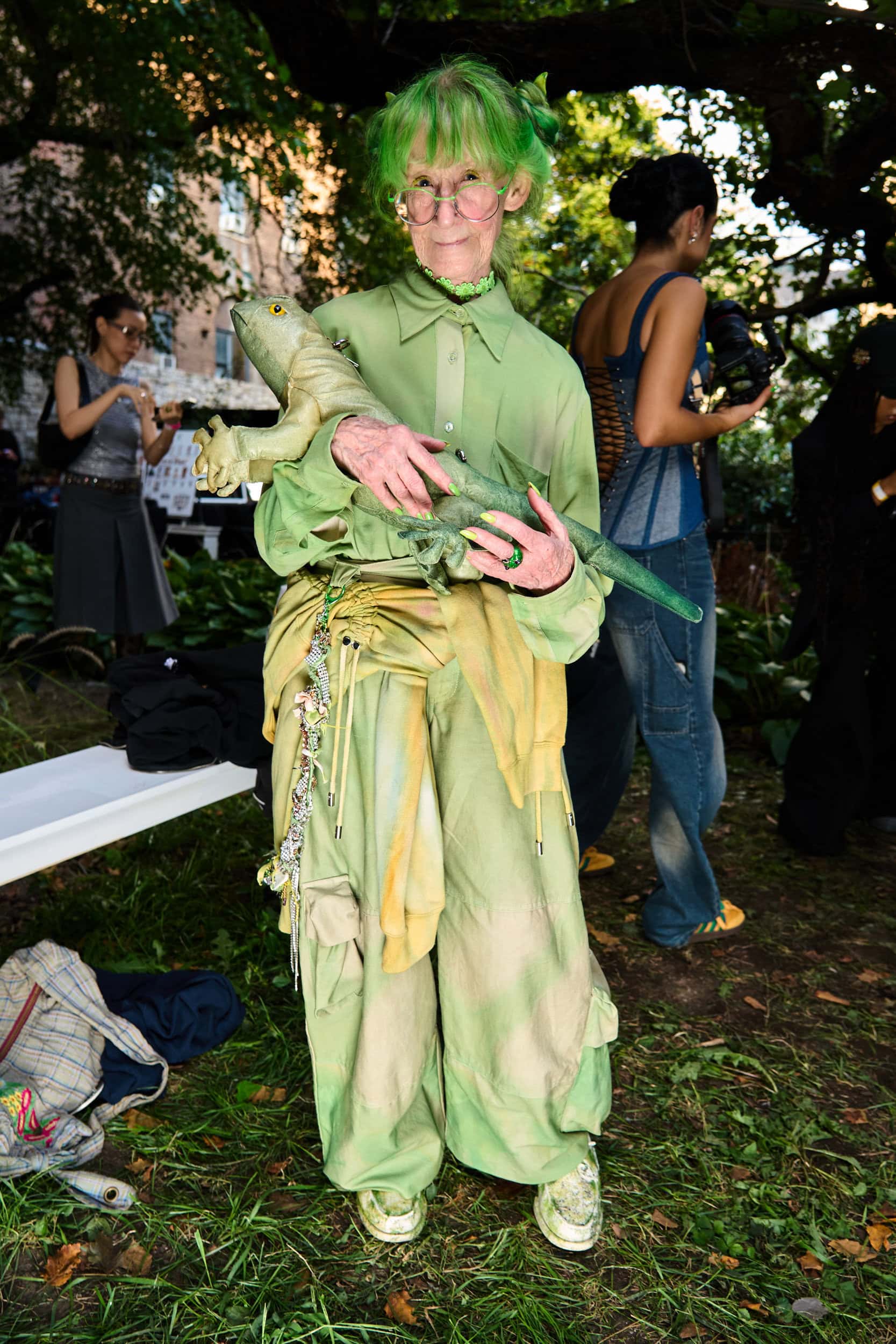 Collina Strada Spring 2025 Fashion Show Backstage