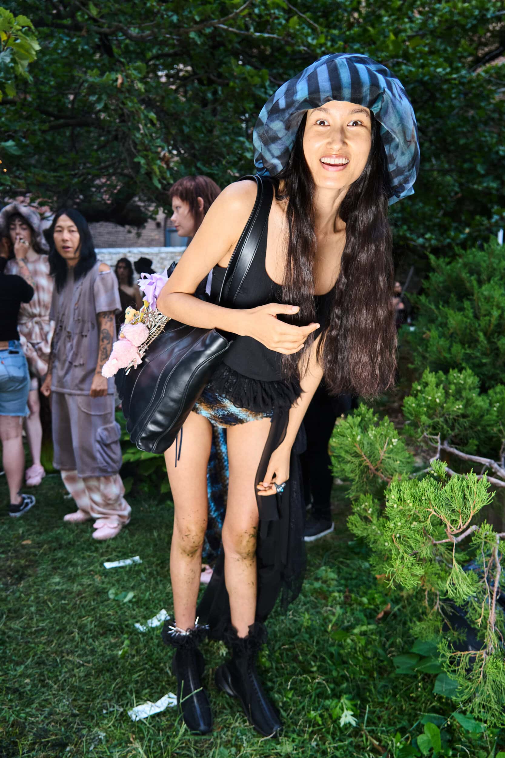 Collina Strada Spring 2025 Fashion Show Backstage