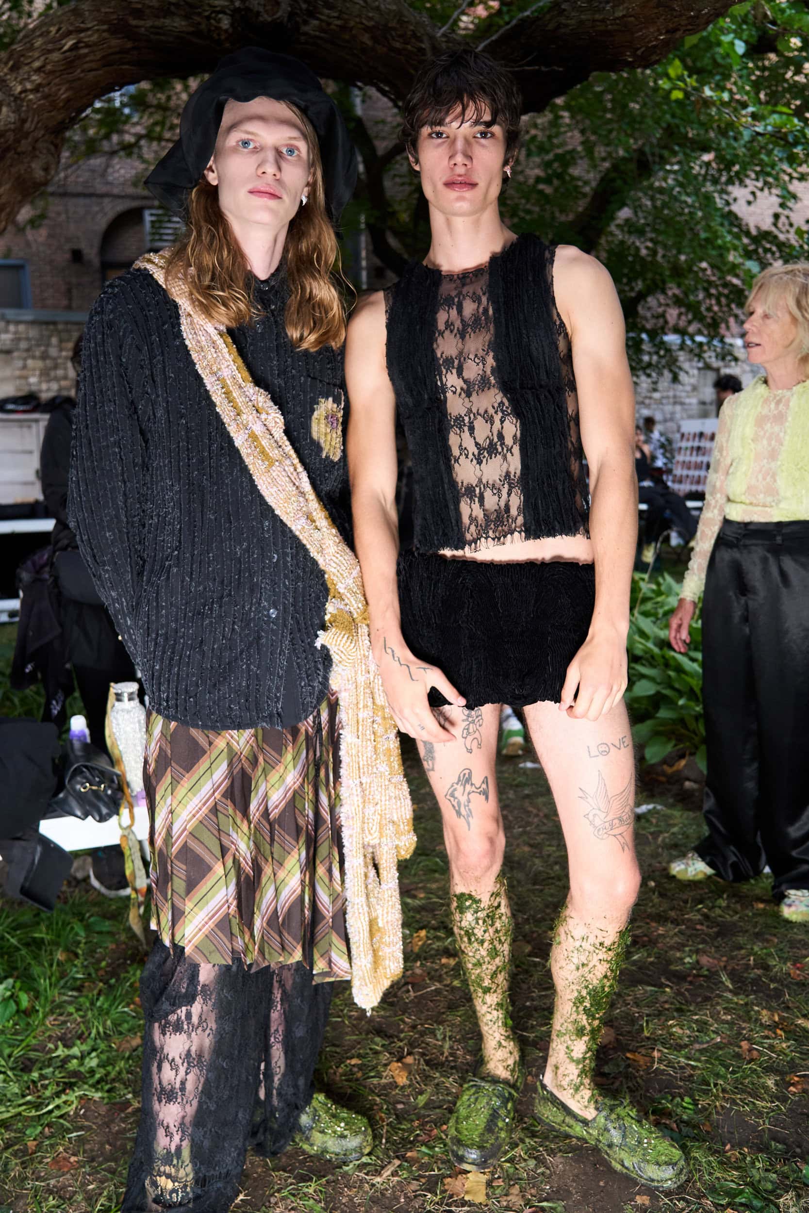 Collina Strada Spring 2025 Fashion Show Backstage