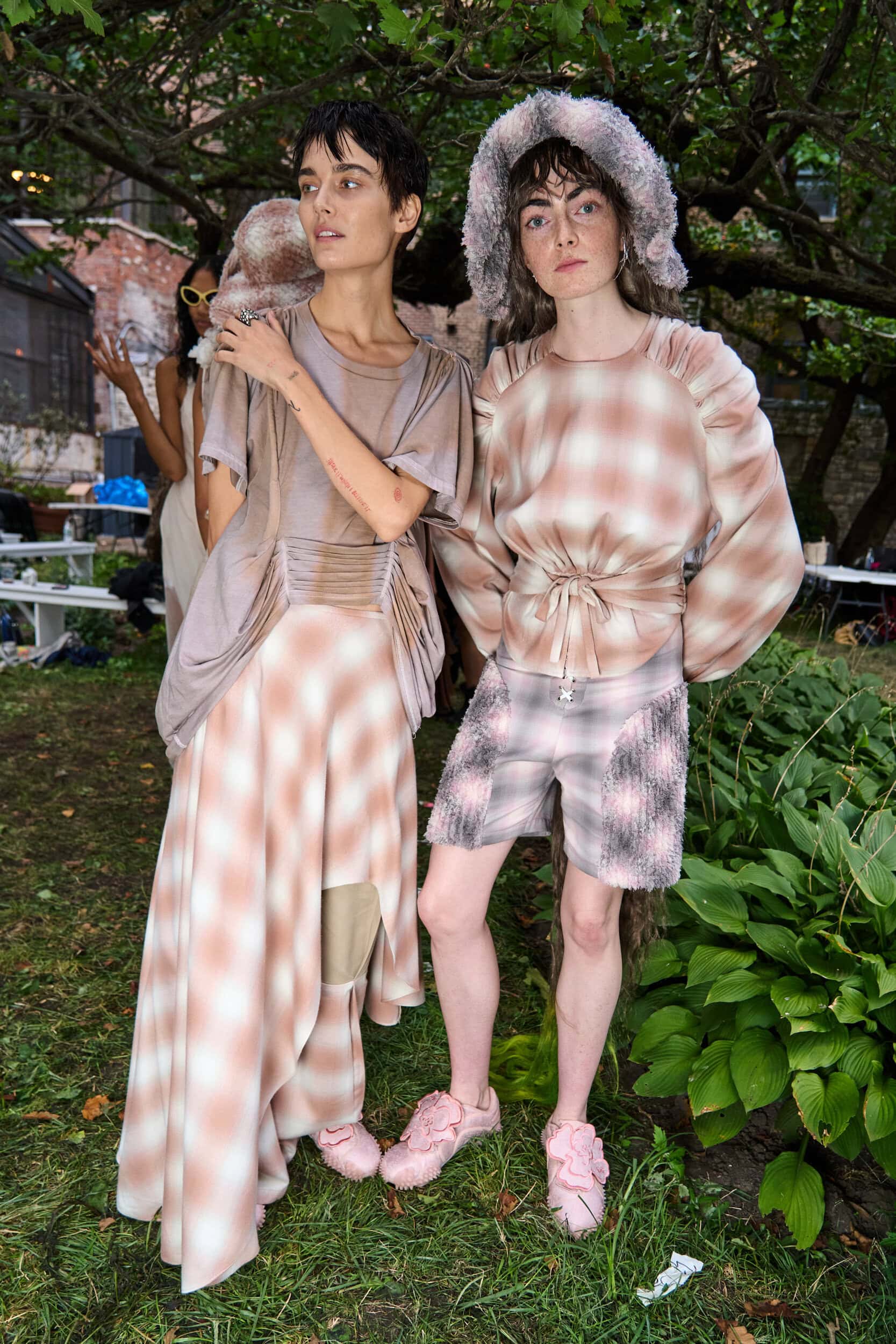 Collina Strada Spring 2025 Fashion Show Backstage