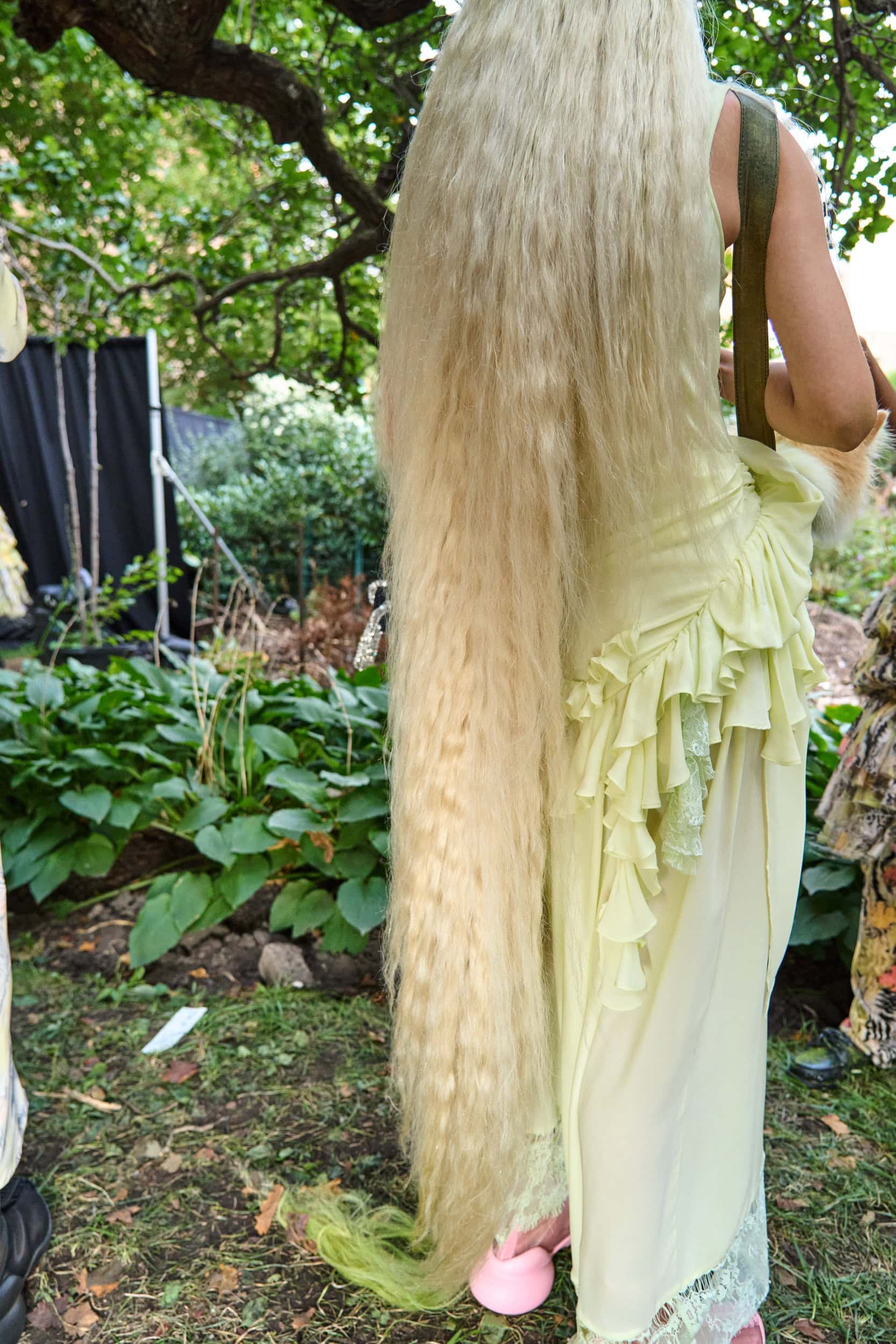 Collina Strada Spring 2025 Fashion Show Backstage