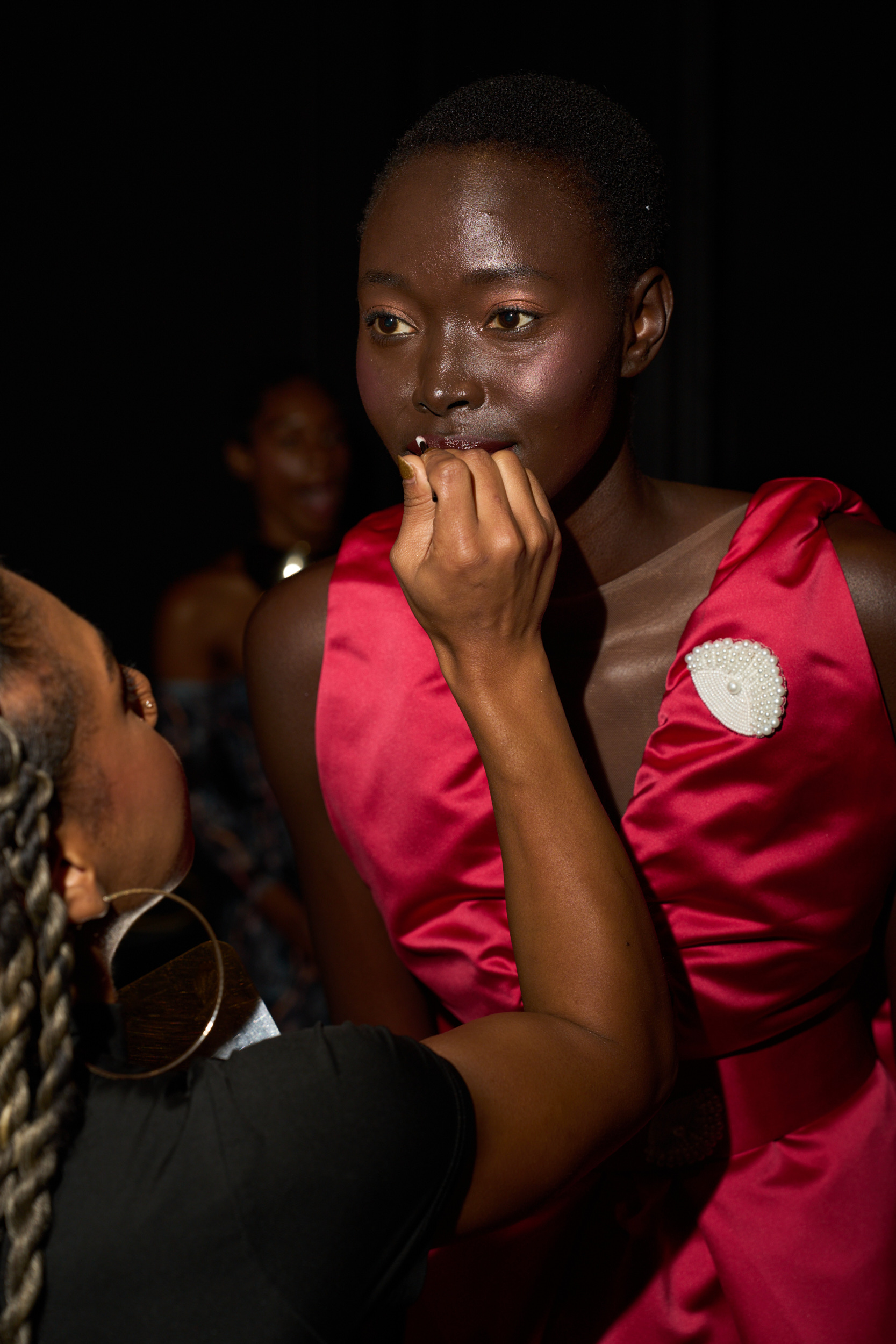 Chuks Collins Spring 2025 Fashion Show Backstage