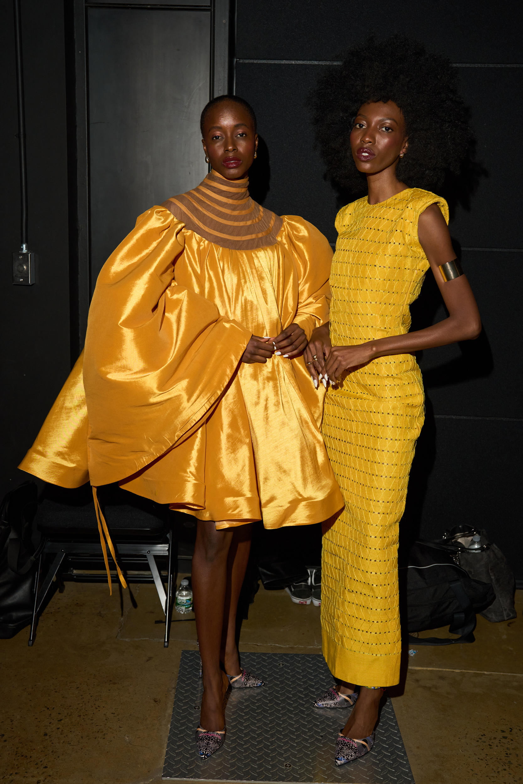 Chuks Collins Spring 2025 Fashion Show Backstage