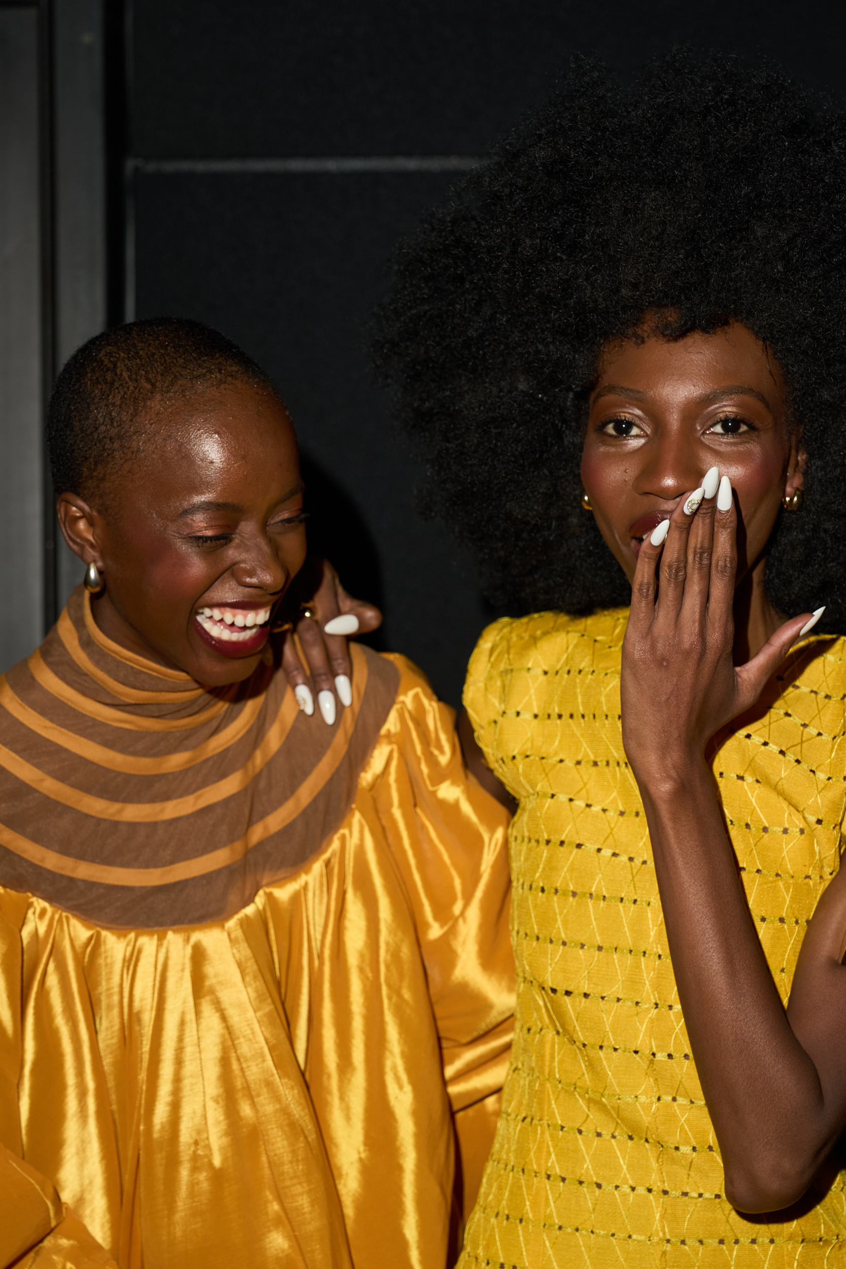 Chuks Collins Spring 2025 Fashion Show Backstage