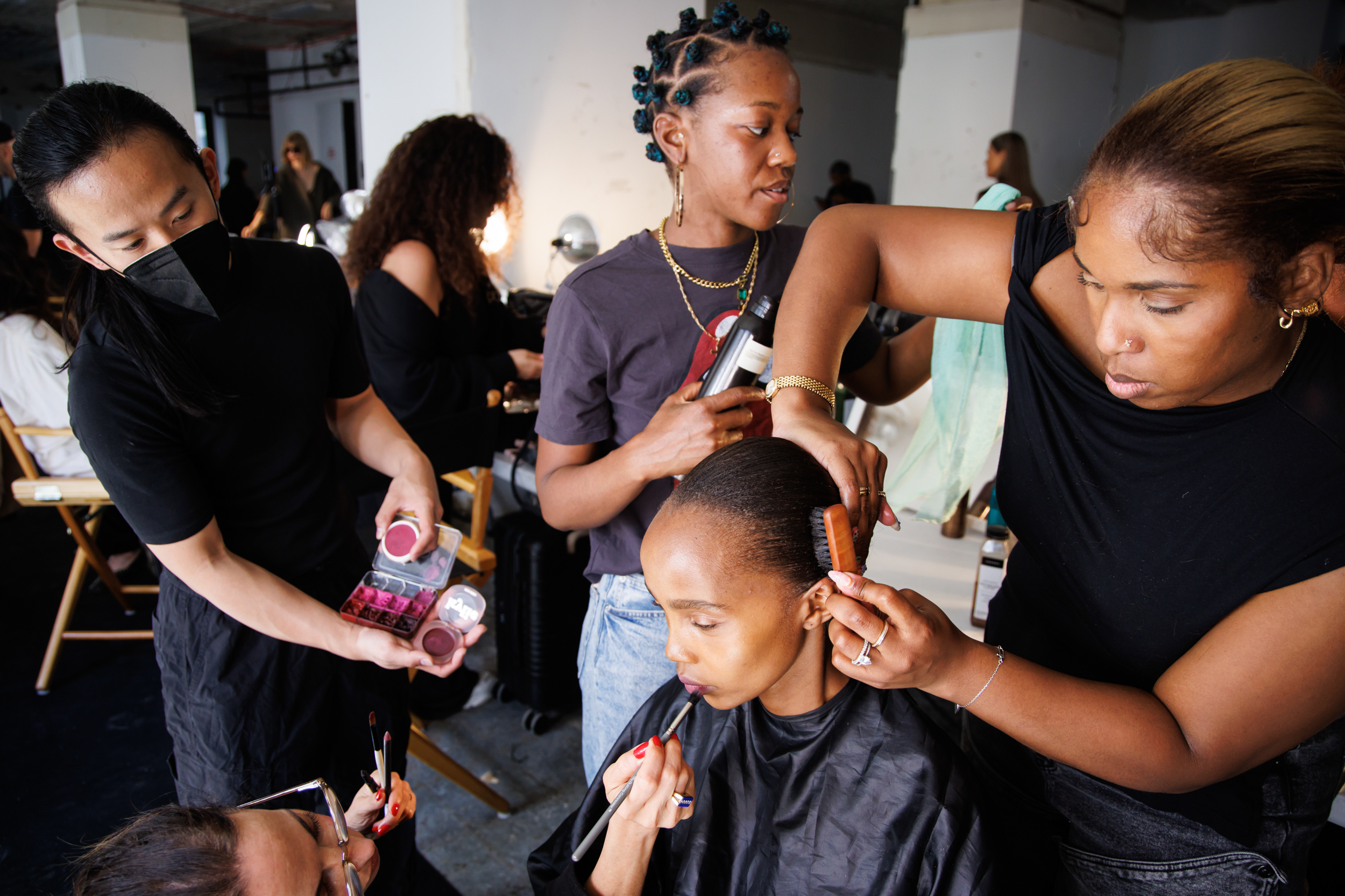 Rachel Comey Spring 2025 Fashion Show Backstage