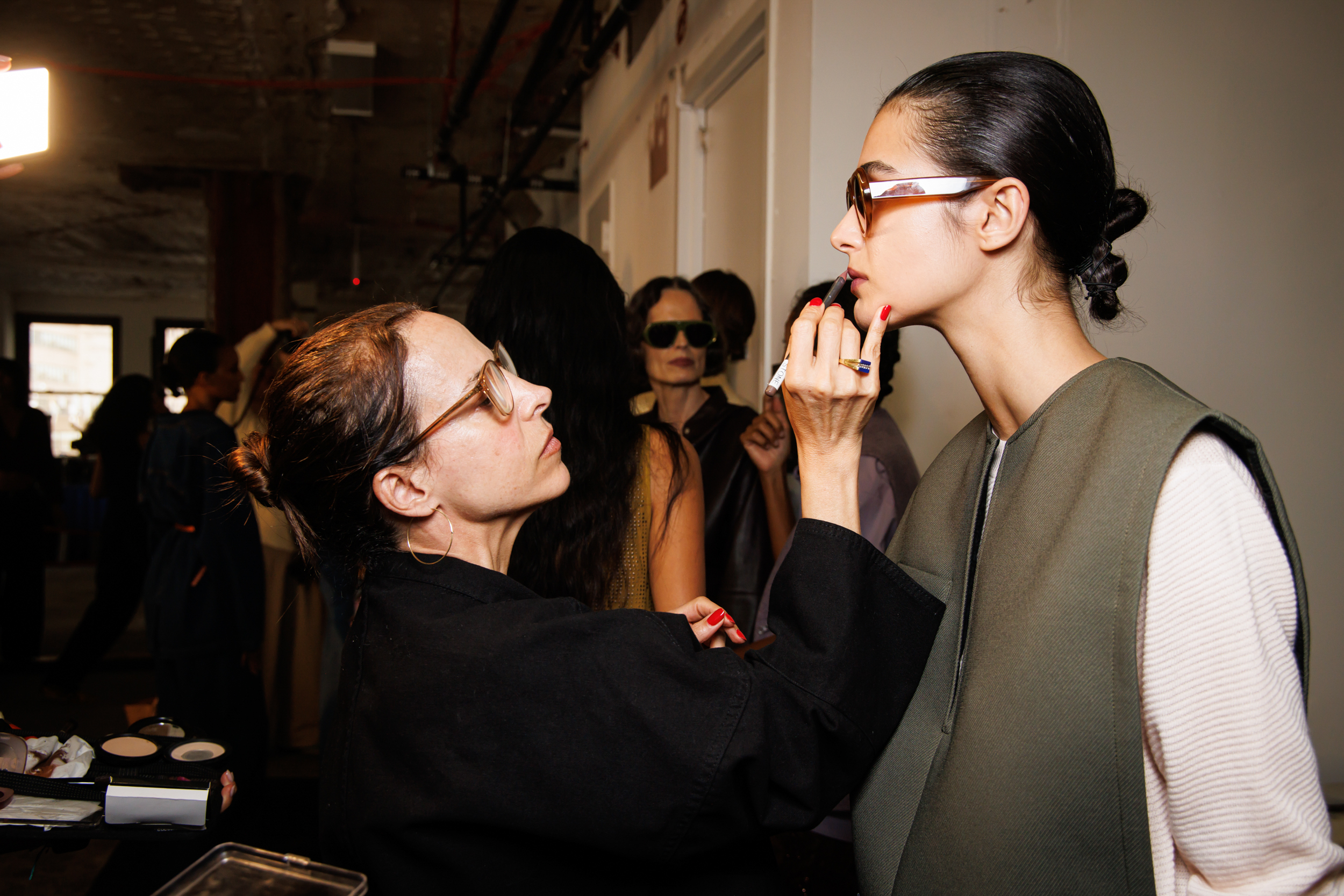 Rachel Comey Spring 2025 Fashion Show Backstage