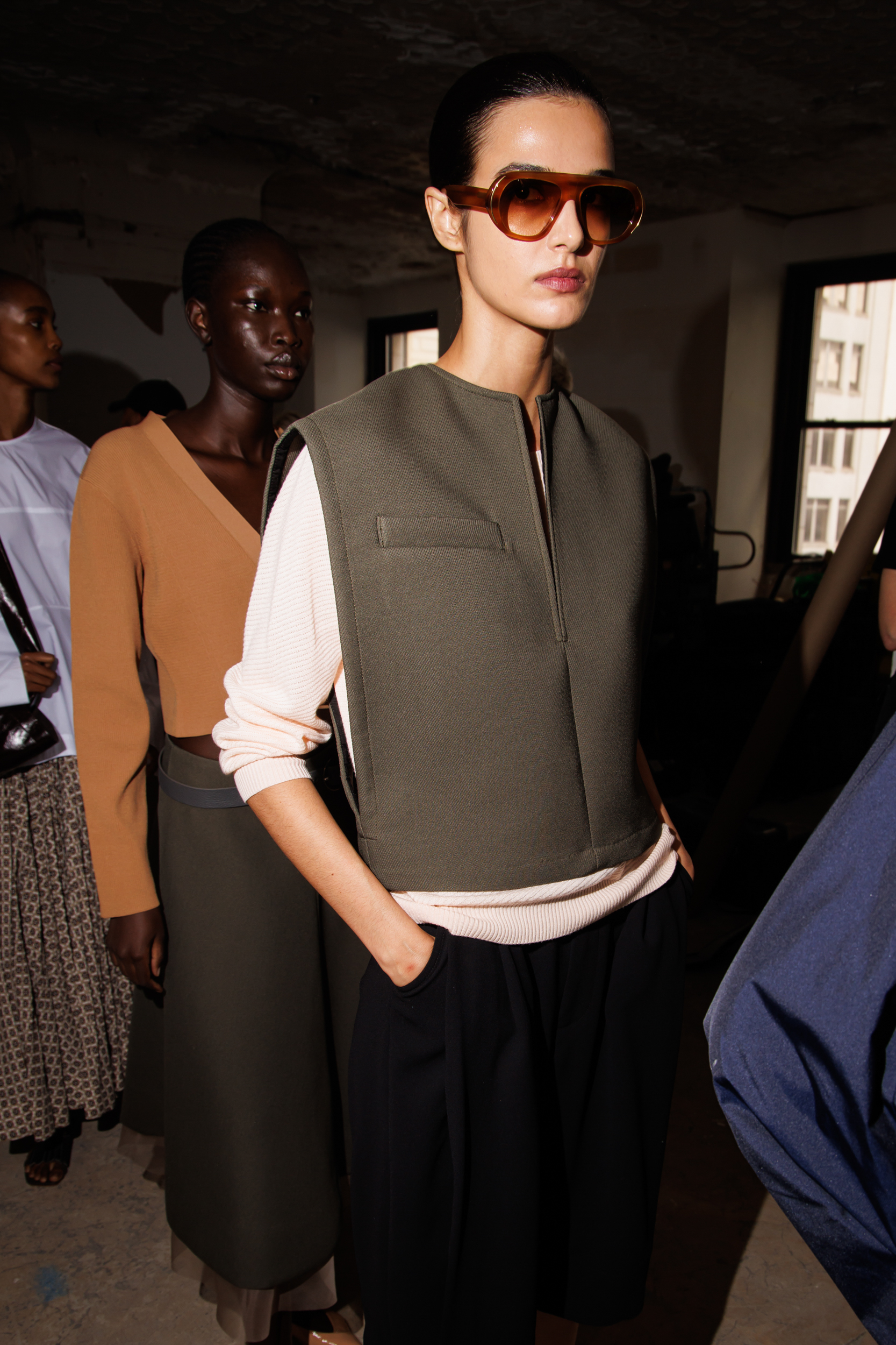 Rachel Comey Spring 2025 Fashion Show Backstage