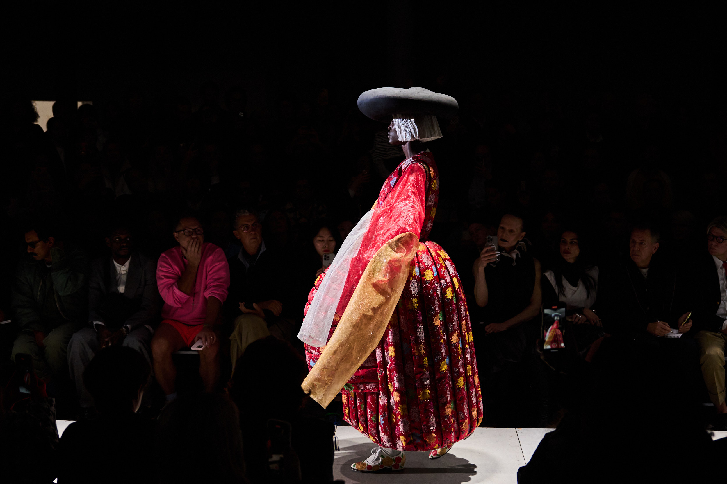 Comme Des Garcons Spring 2025 Fashion Show Atmosphere