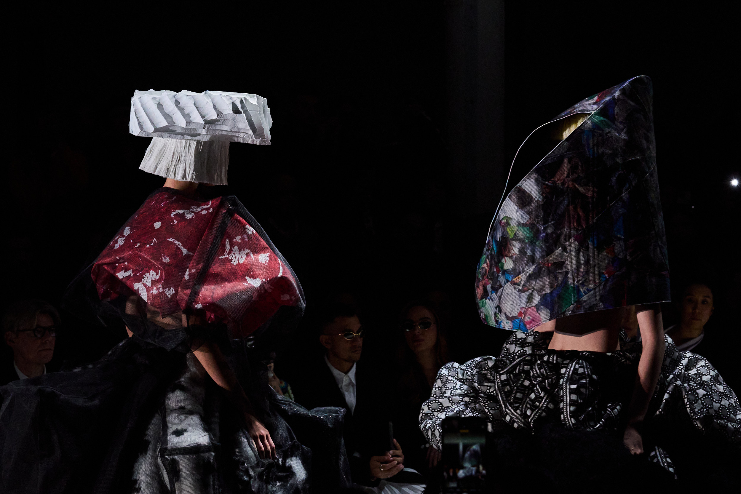 Comme Des Garcons Spring 2025 Fashion Show Atmosphere