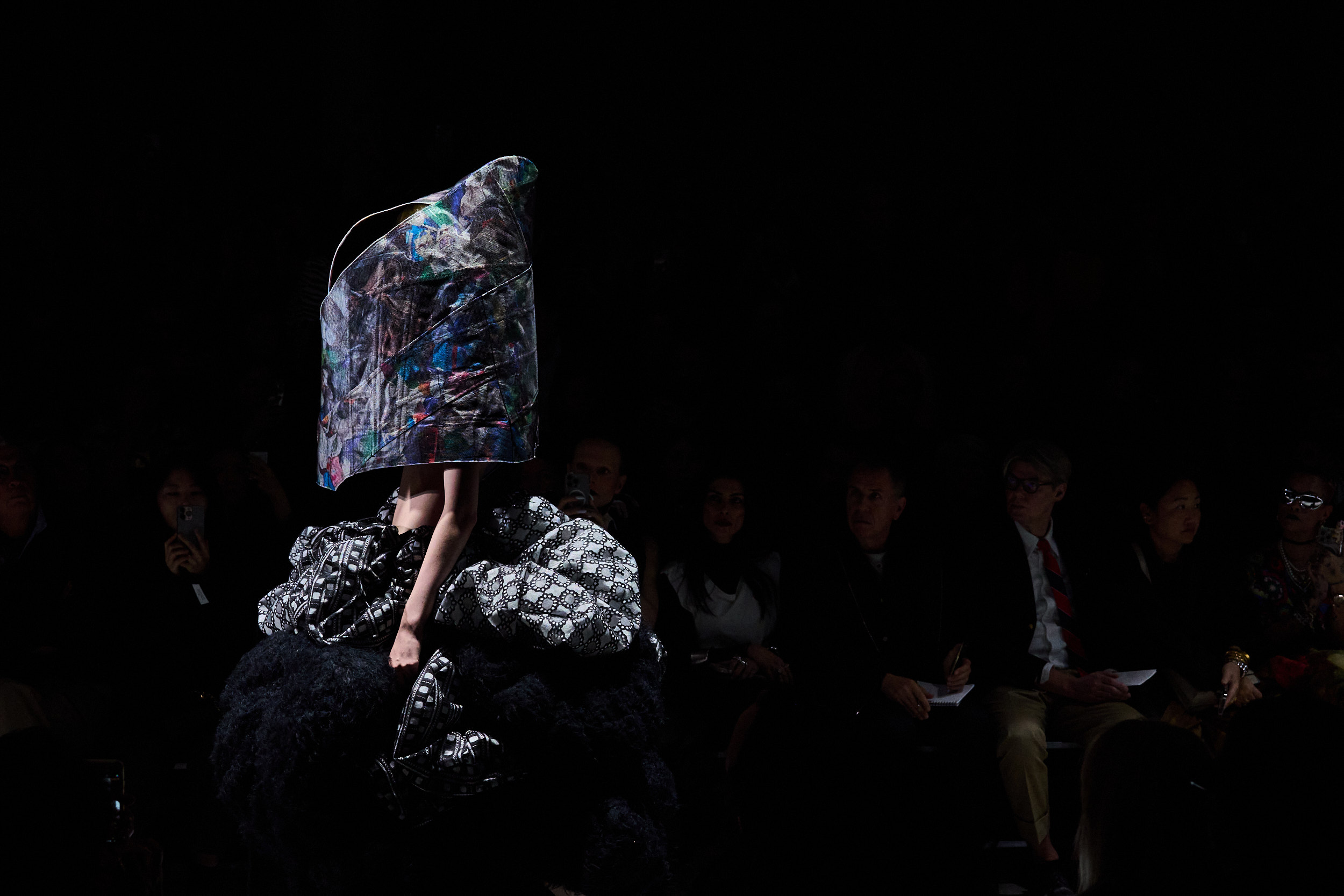 Comme Des Garcons Spring 2025 Fashion Show Atmosphere