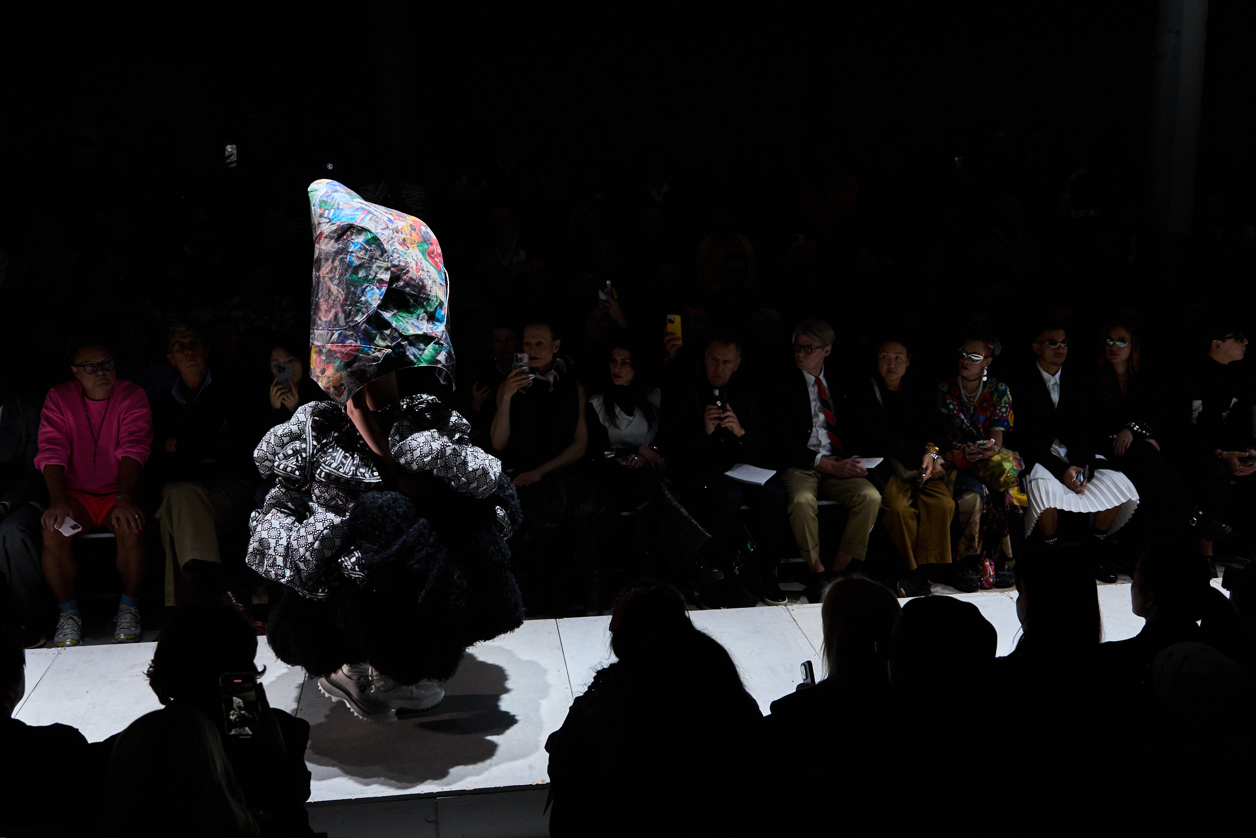 Comme Des Garcons Spring 2025 Fashion Show Atmosphere