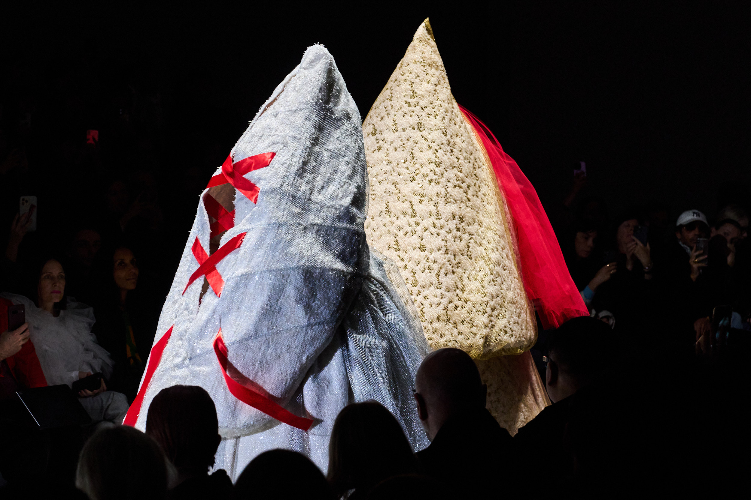 Comme Des Garcons Spring 2025 Fashion Show Atmosphere