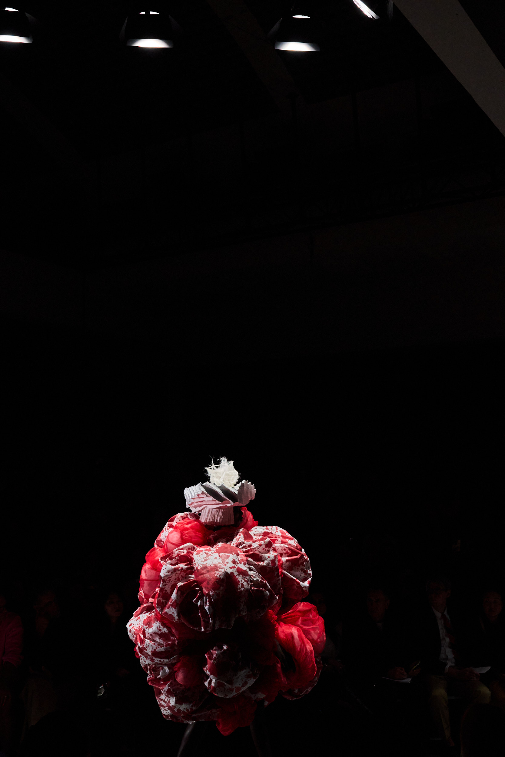 Comme Des Garcons Spring 2025 Fashion Show Atmosphere