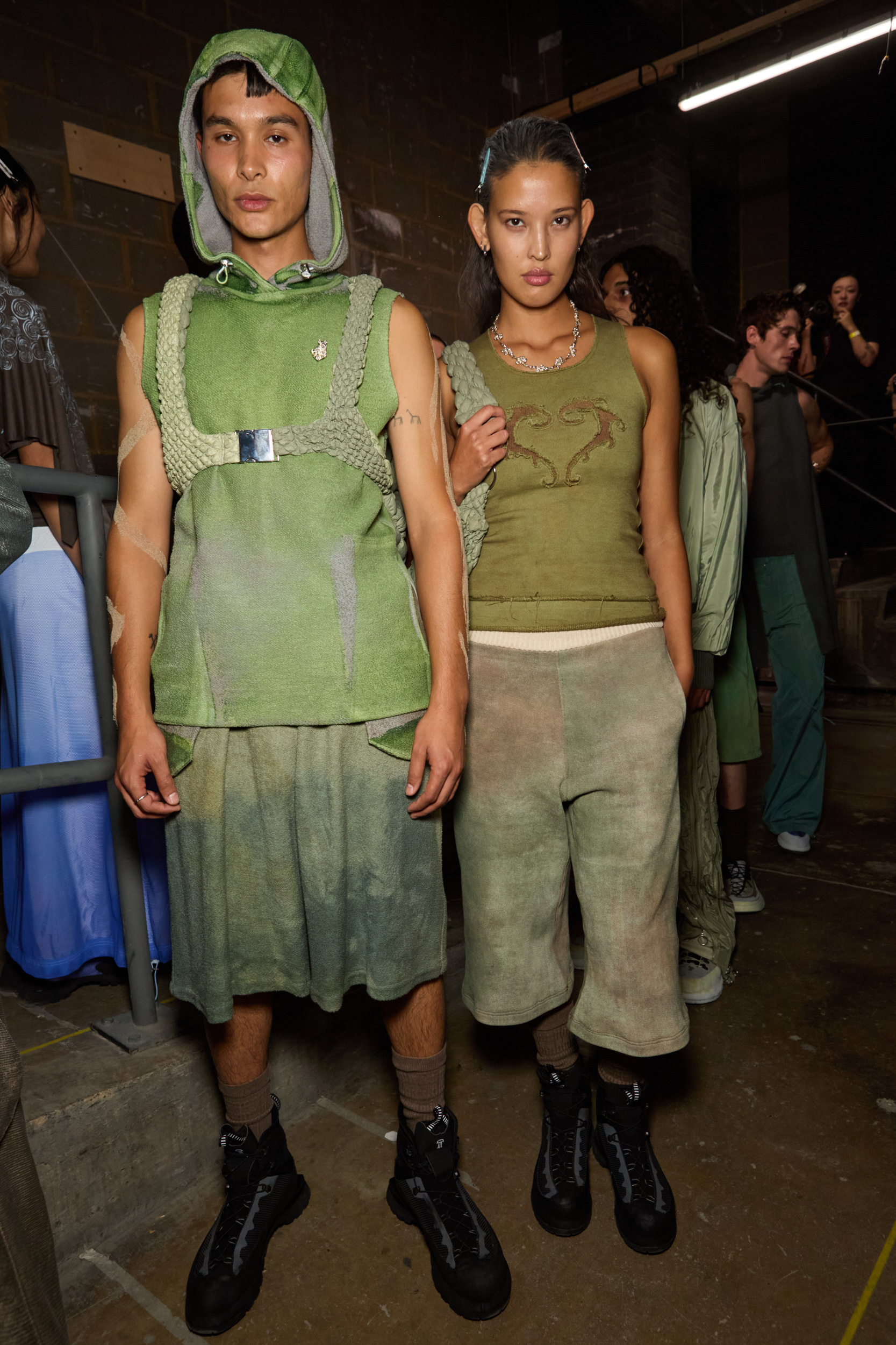 Charlie Constantinou Spring 2025 Fashion Show Backstage