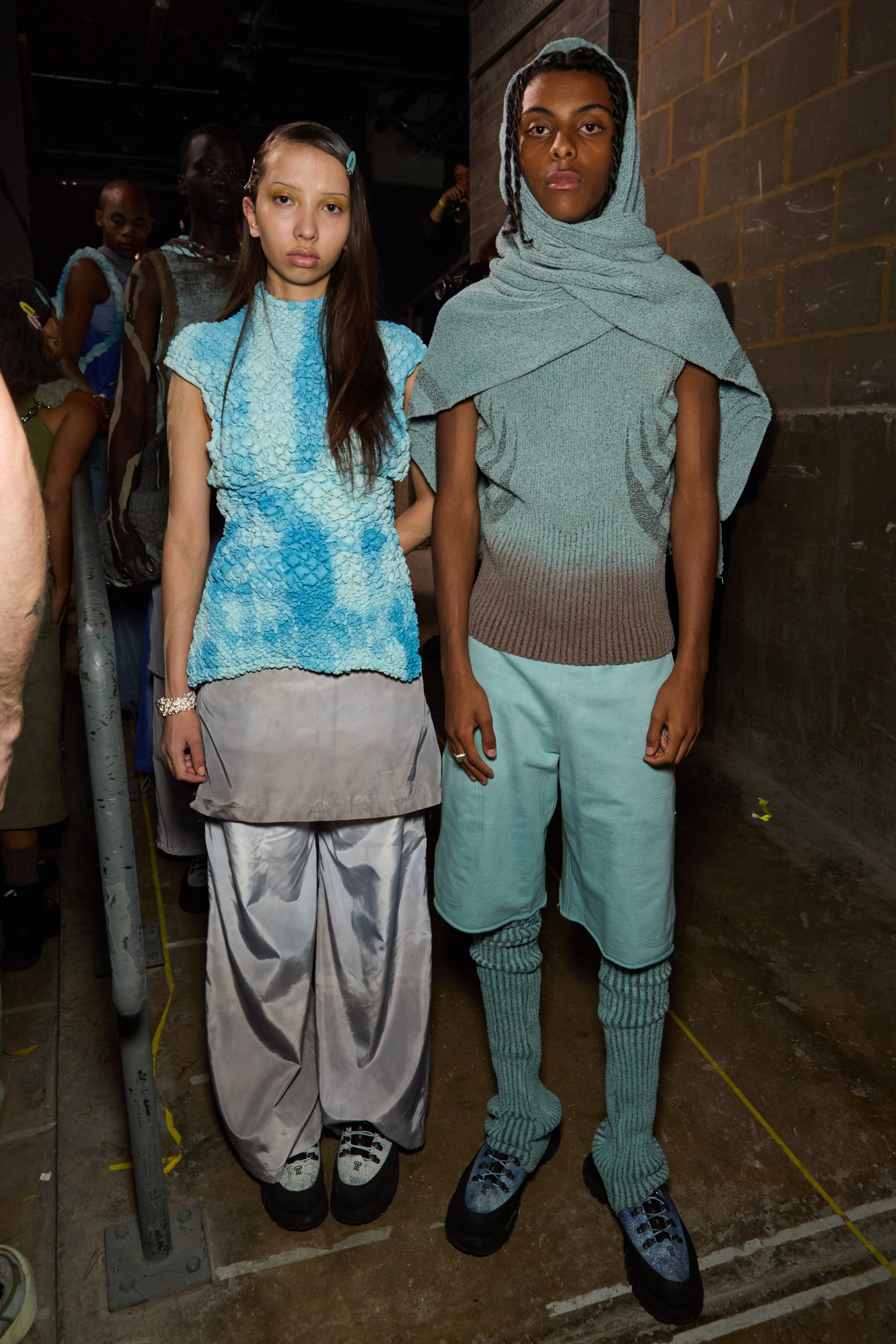 Charlie Constantinou Spring 2025 Fashion Show Backstage