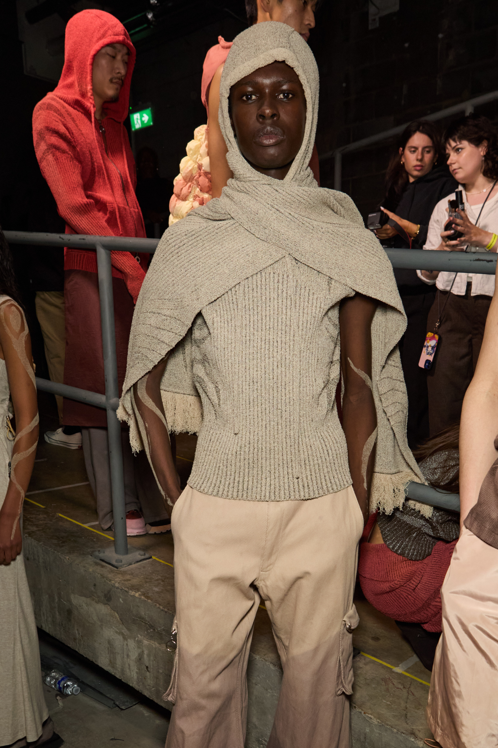 Charlie Constantinou Spring 2025 Fashion Show Backstage