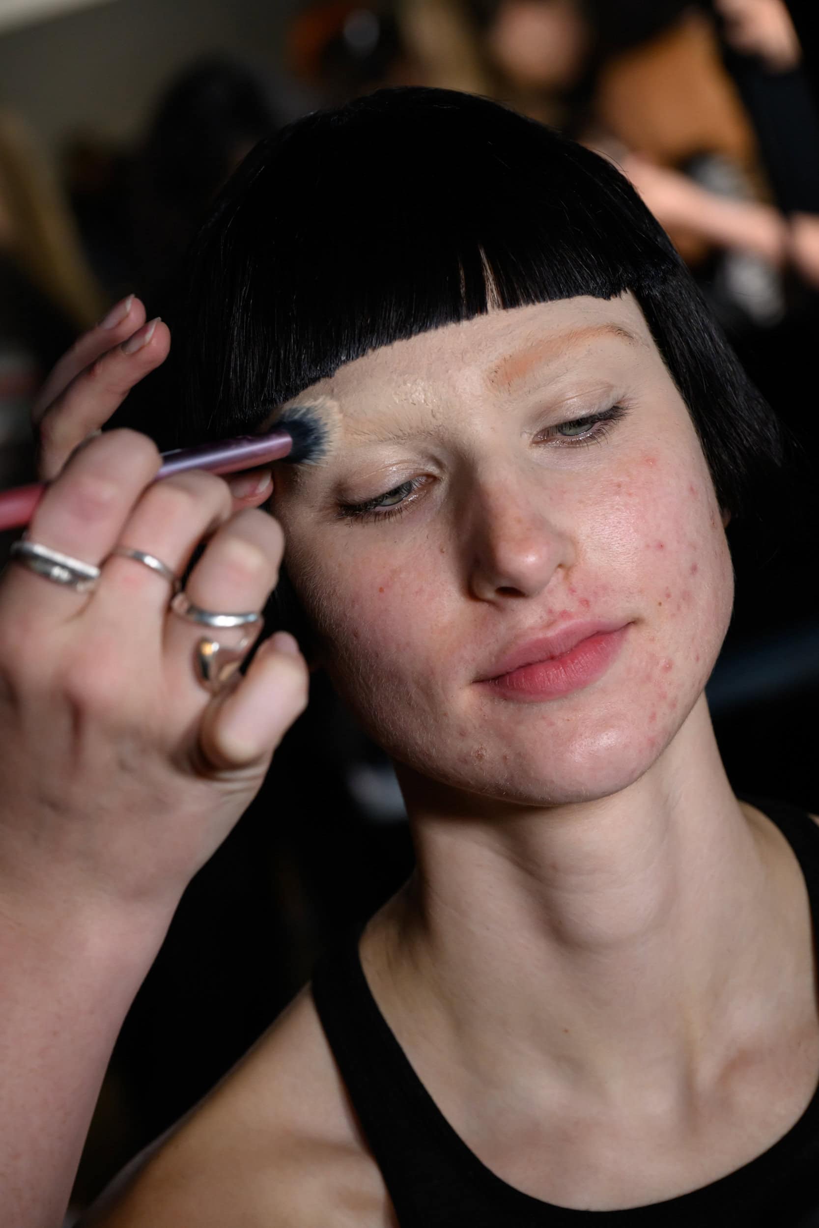 Christian Cowan Spring 2025 Fashion Show Backstage