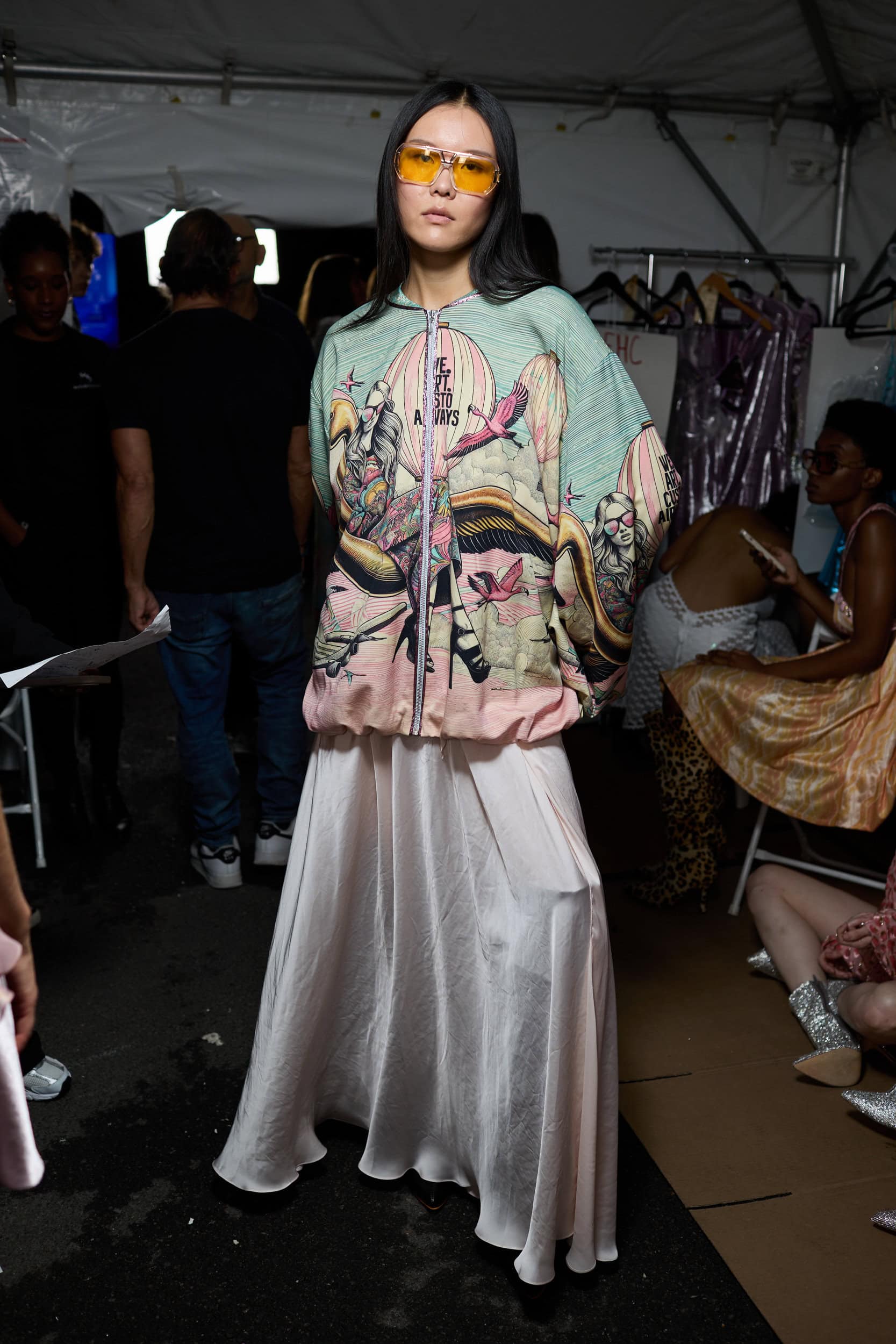 Custo Barcelona Spring 2025 Fashion Show Backstage