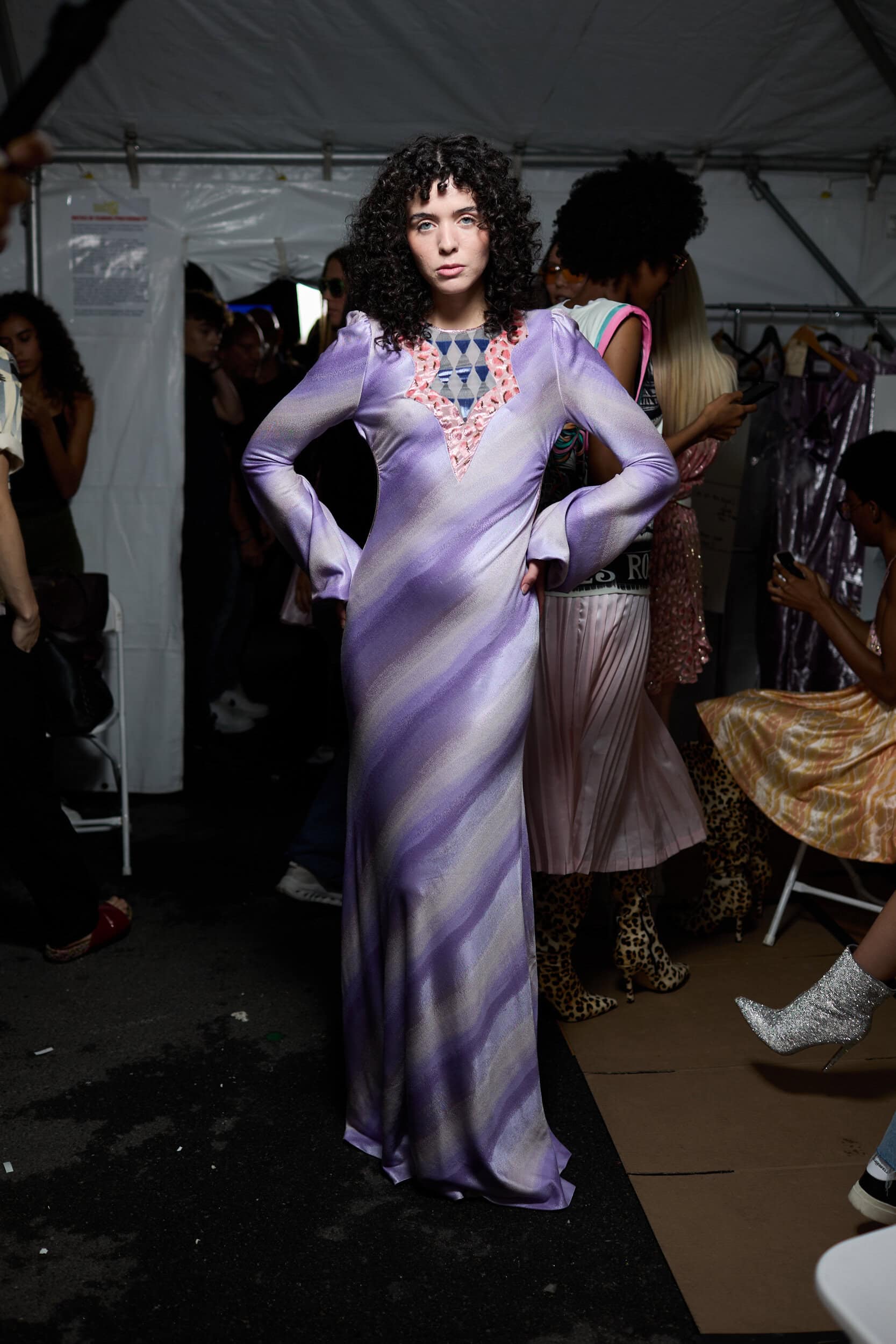 Custo Barcelona Spring 2025 Fashion Show Backstage