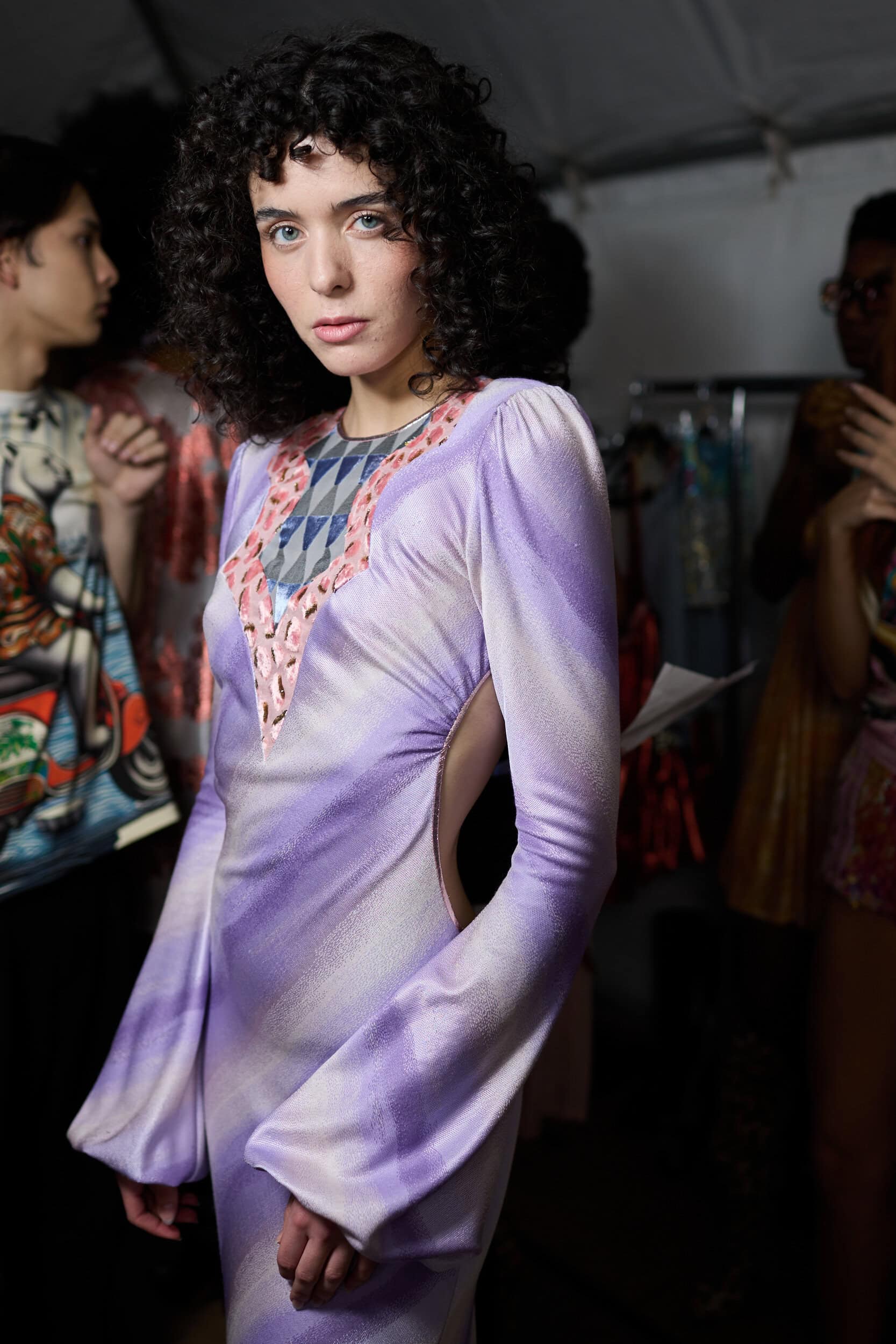 Custo Barcelona Spring 2025 Fashion Show Backstage