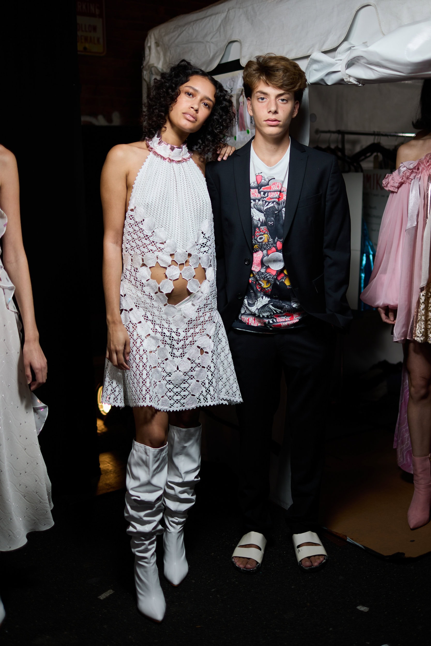 Custo Barcelona Spring 2025 Fashion Show Backstage