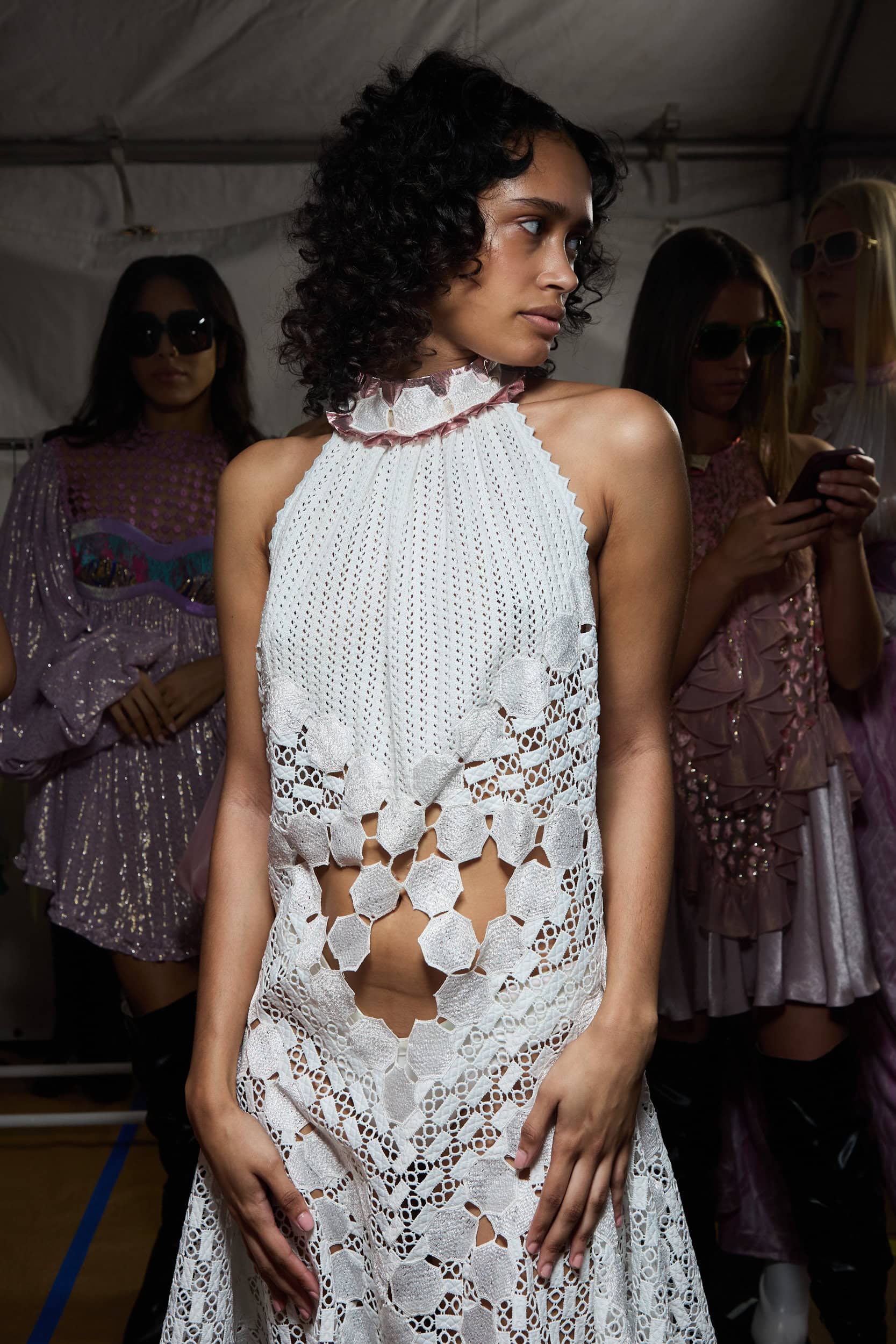 Custo Barcelona Spring 2025 Fashion Show Backstage