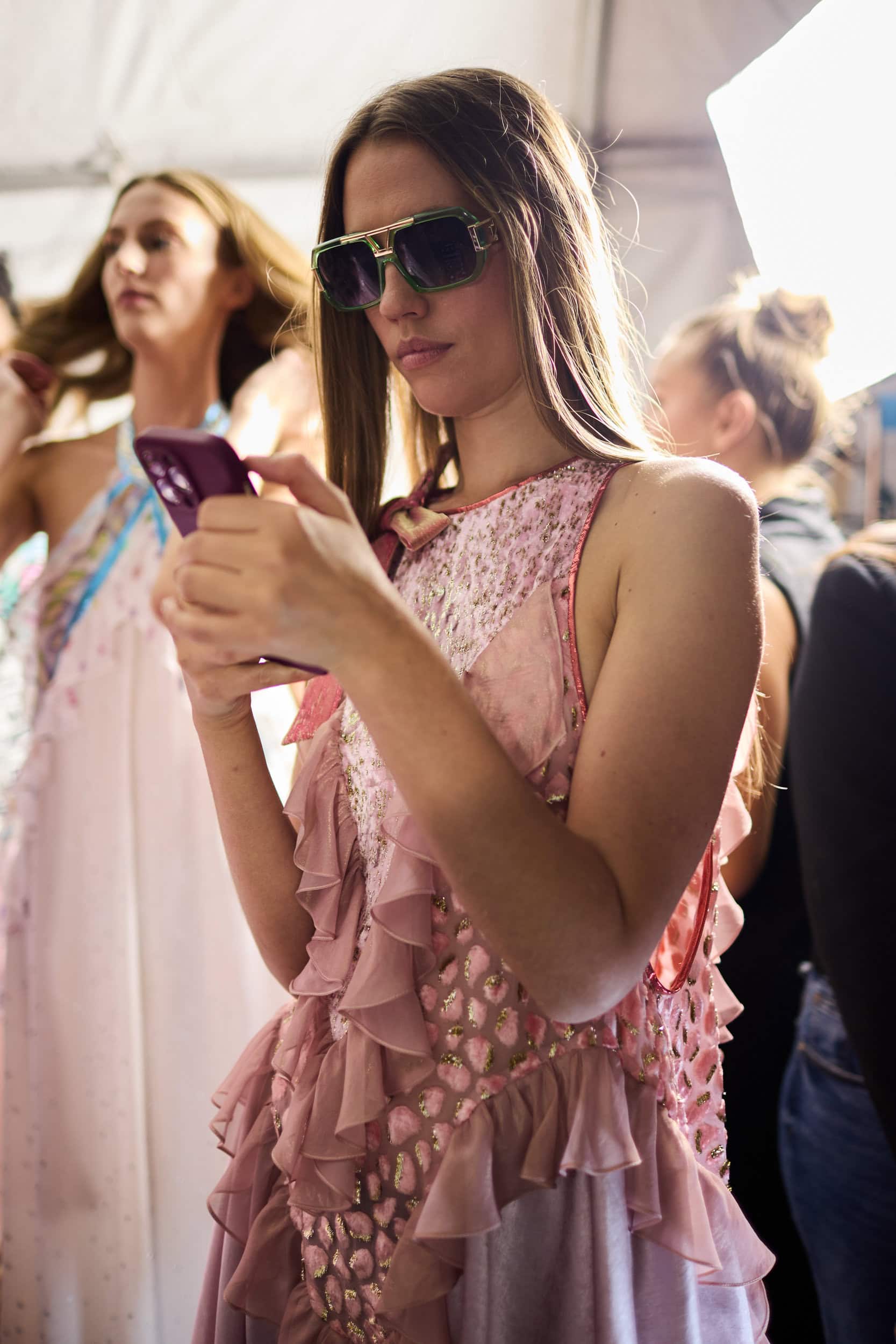 Custo Barcelona Spring 2025 Fashion Show Backstage