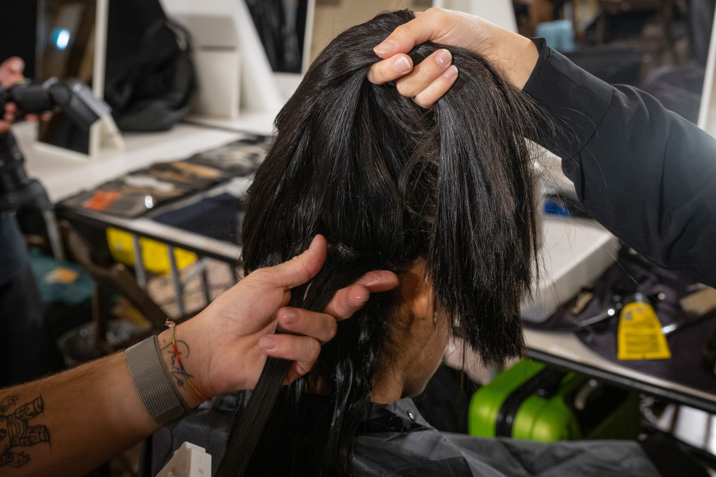 Phan Dang Hoang Spring 2025 Fashion Show Backstage