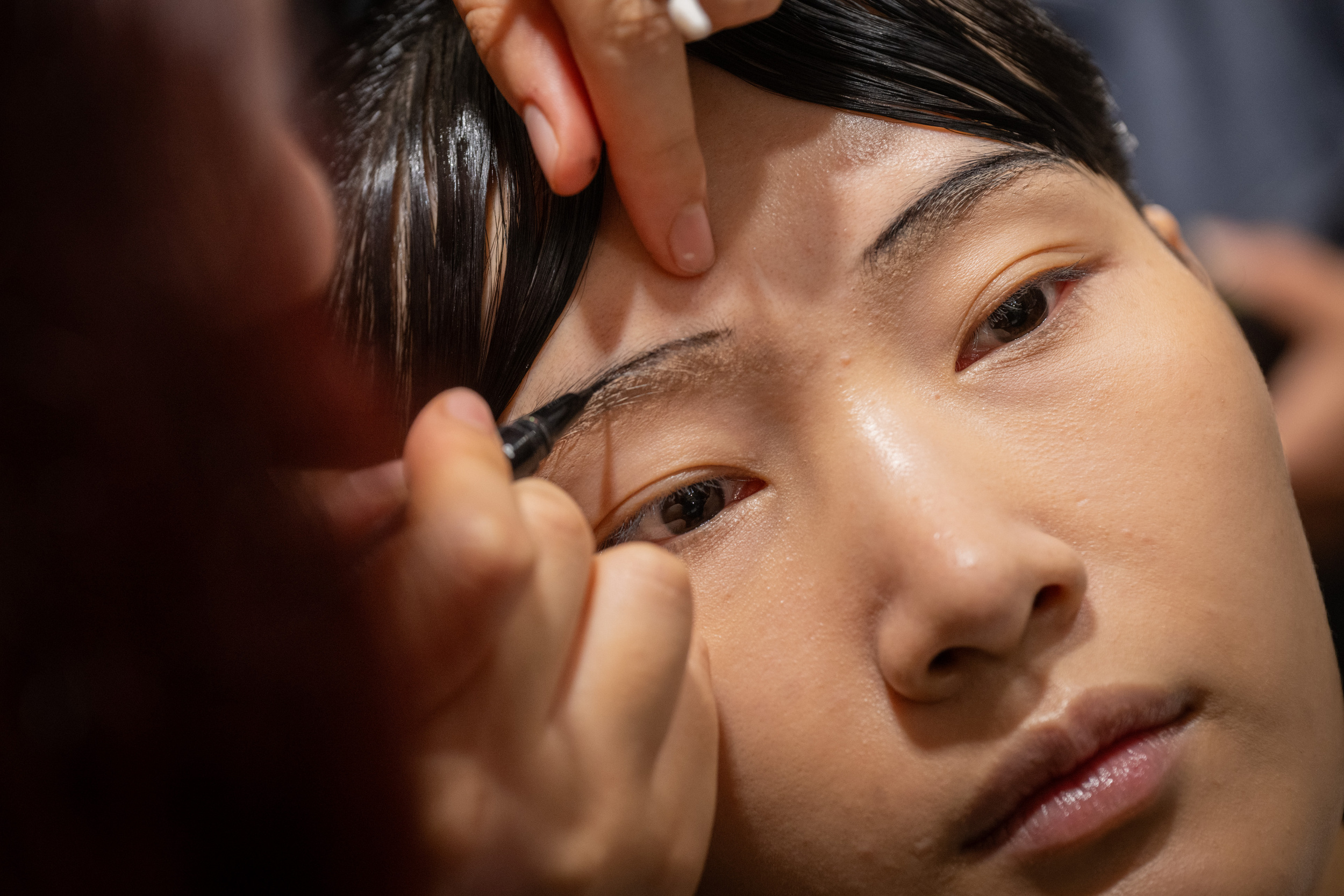 Phan Dang Hoang Spring 2025 Fashion Show Backstage