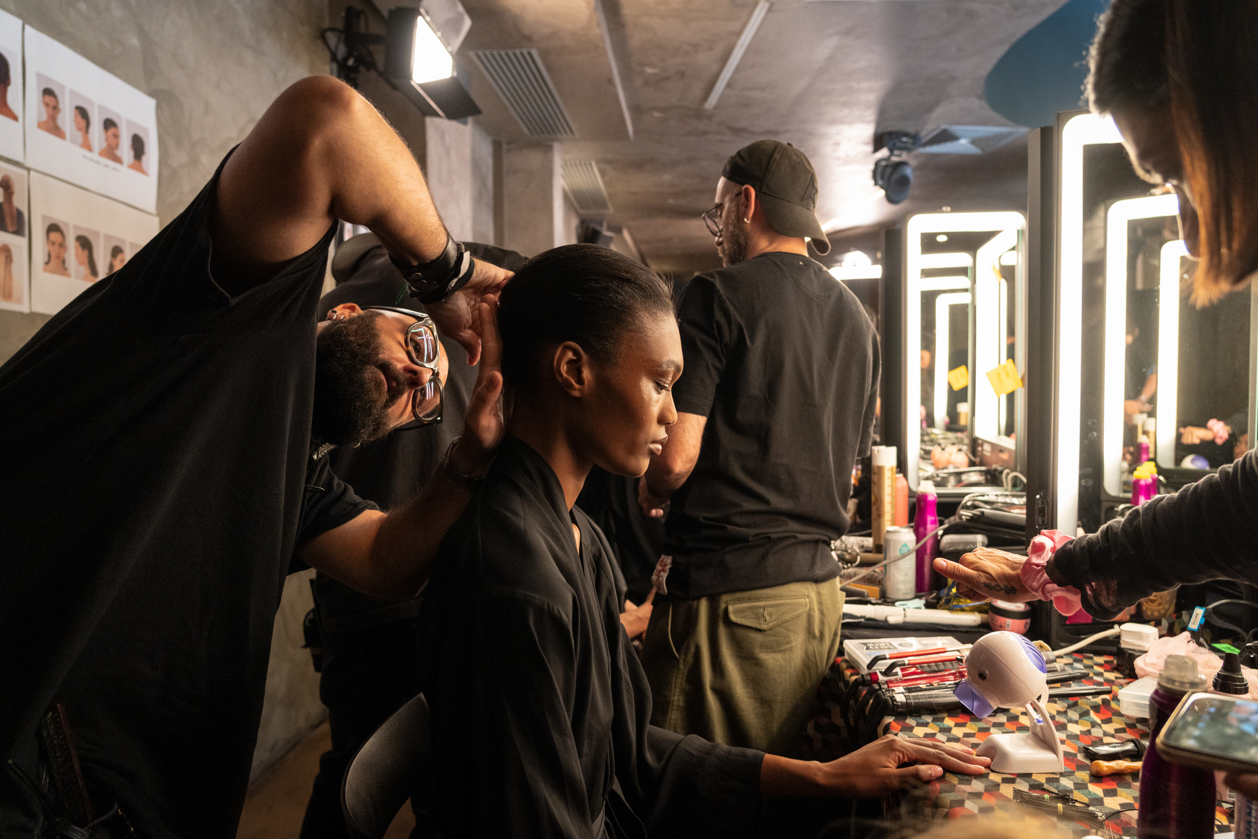 Del Core Spring 2025 Fashion Show Backstage