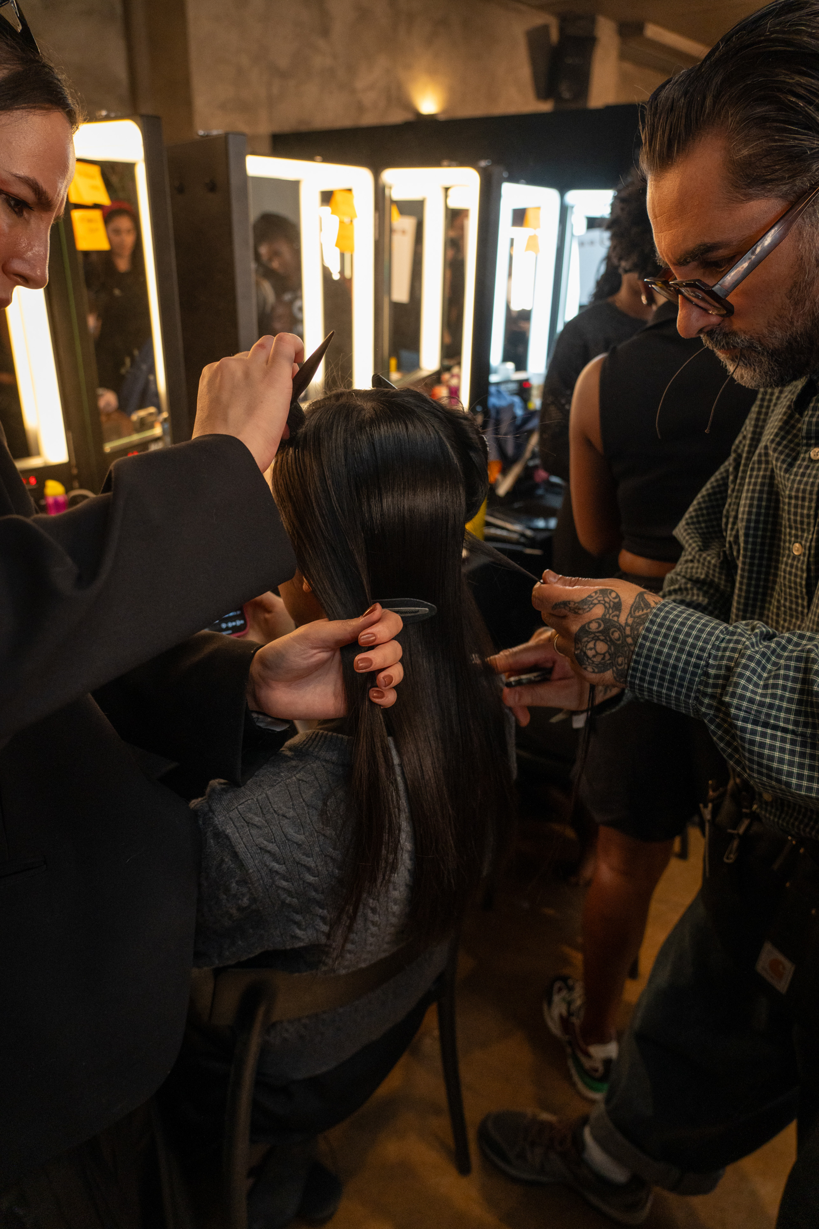 Del Core Spring 2025 Fashion Show Backstage