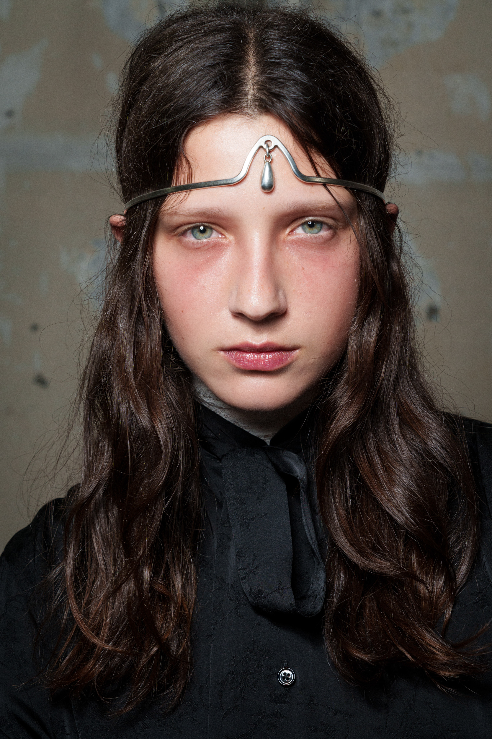 Ann Demeulemeester Spring 2025 Fashion Show Backstage