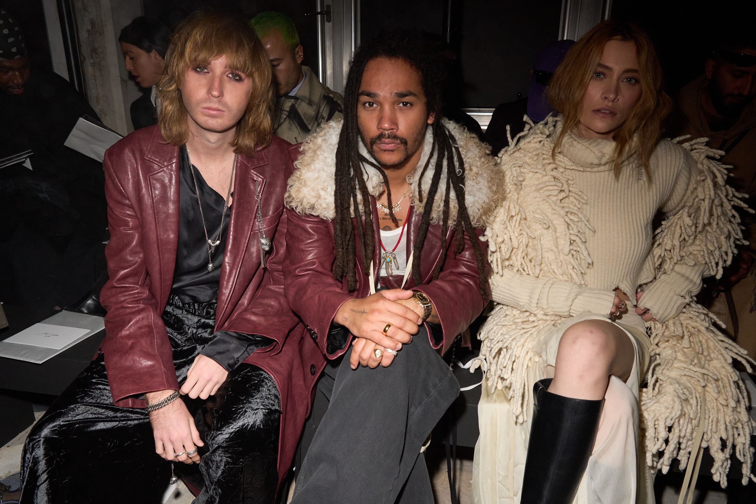 Ann Demeulemeester Spring 2025 Fashion Show Front Row