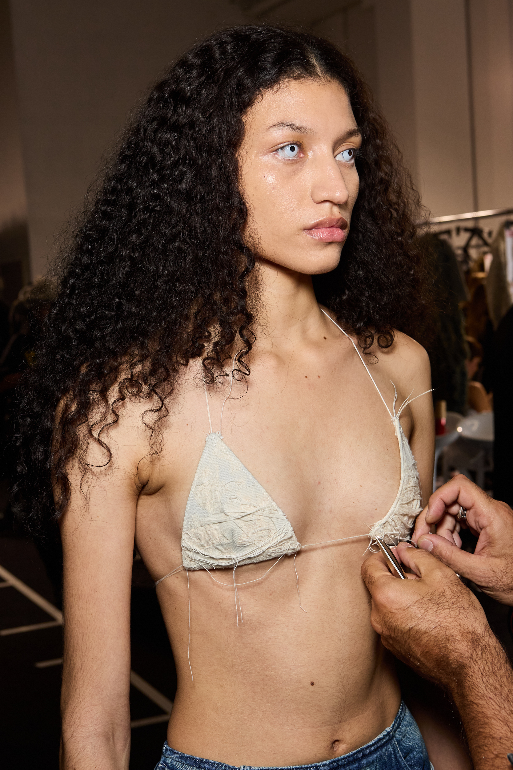 Diesel Spring 2025 Fashion Show Backstage