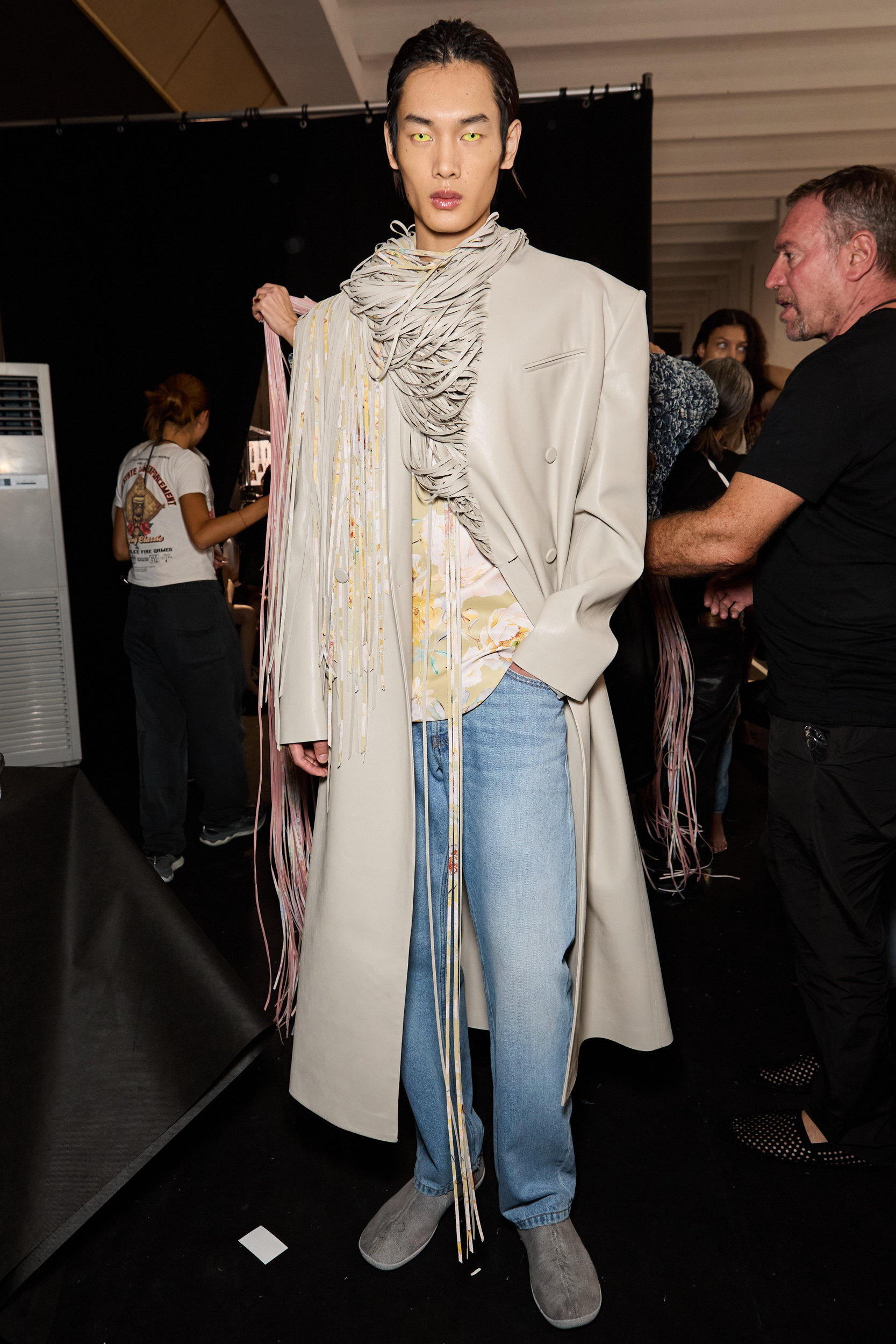 Diesel Spring 2025 Fashion Show Backstage