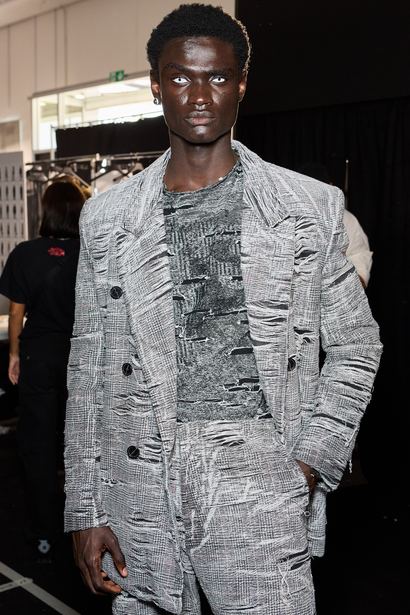 Diesel Spring 2025 Fashion Show Backstage