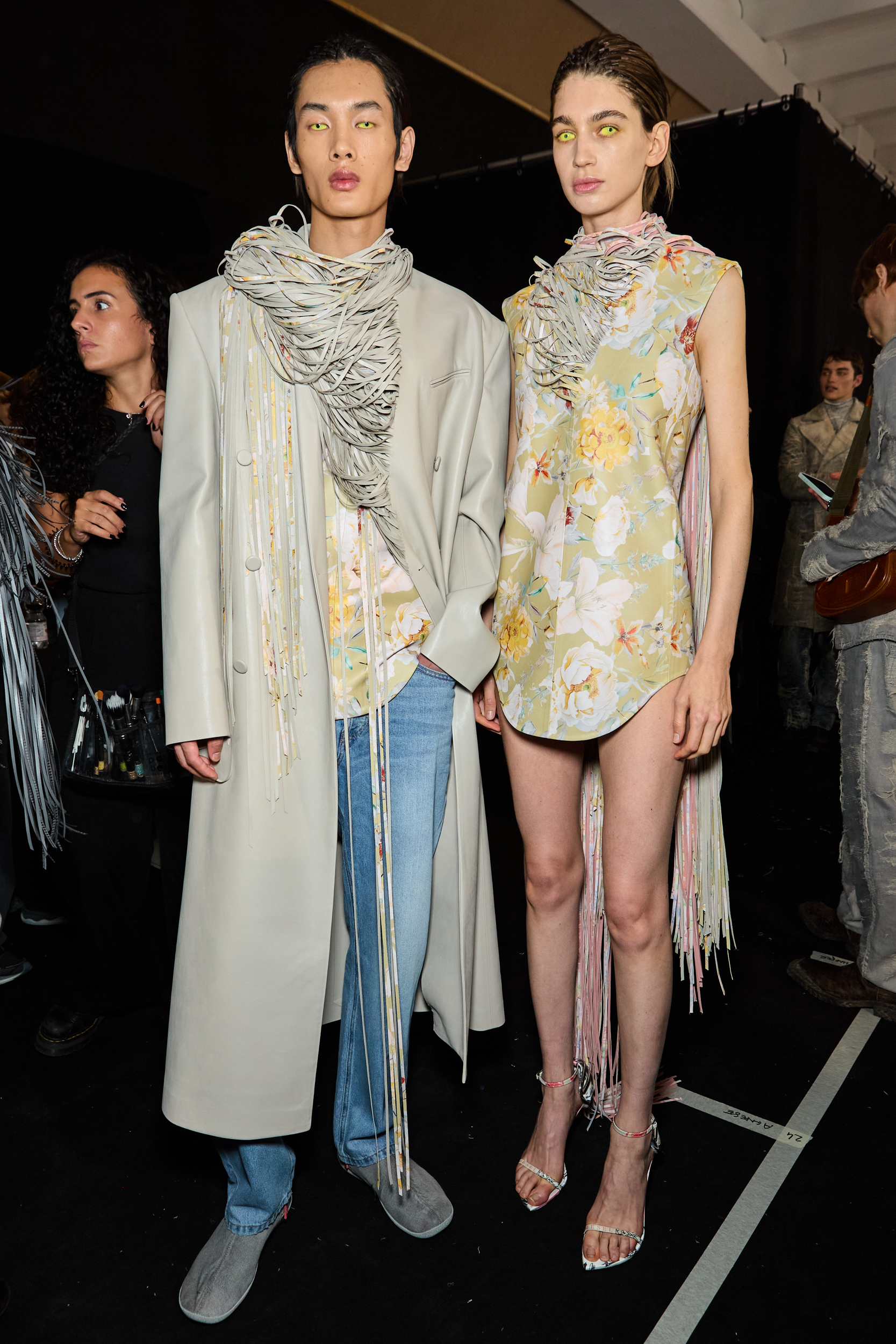 Diesel Spring 2025 Fashion Show Backstage