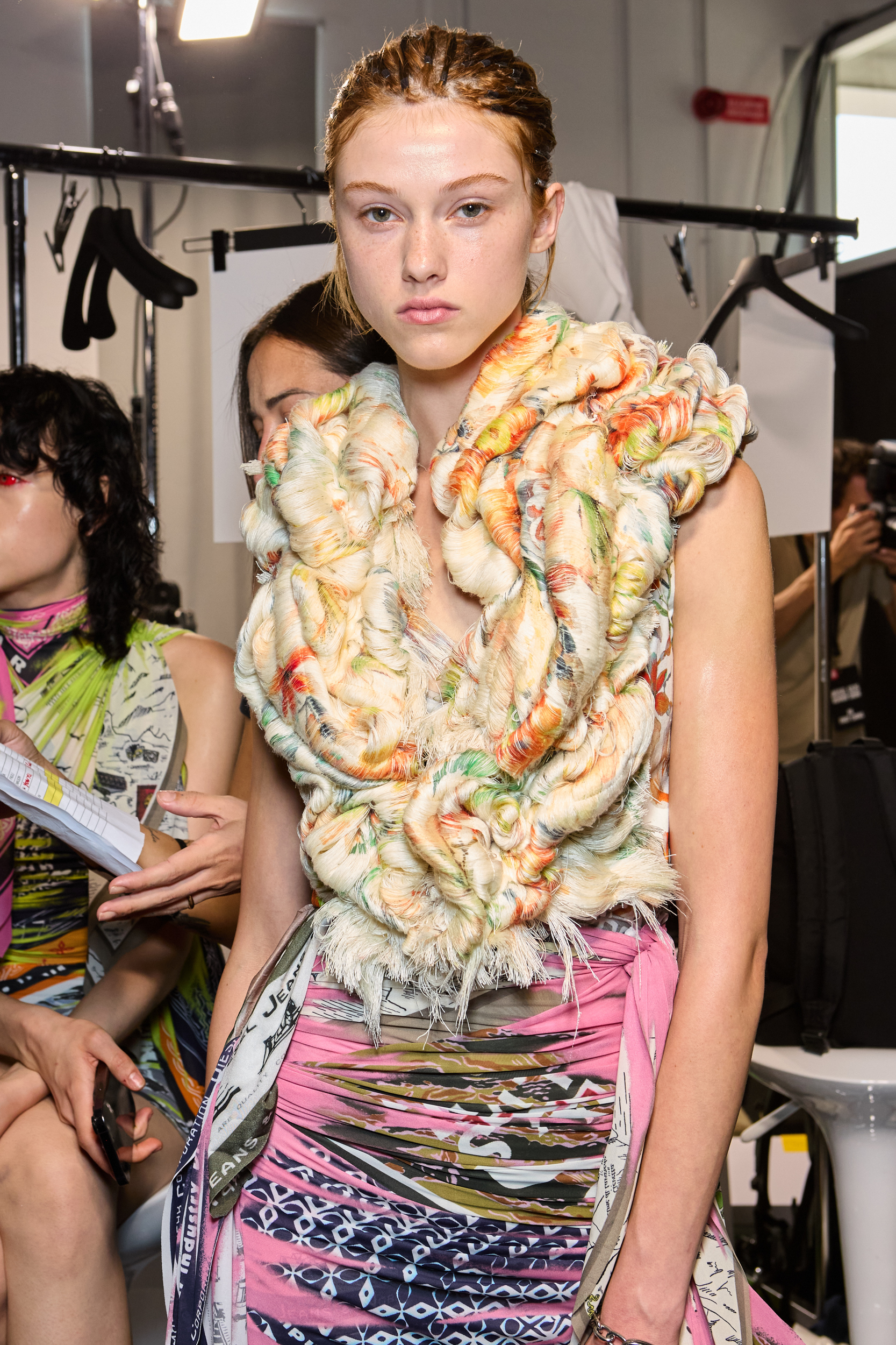 Diesel Spring 2025 Fashion Show Backstage