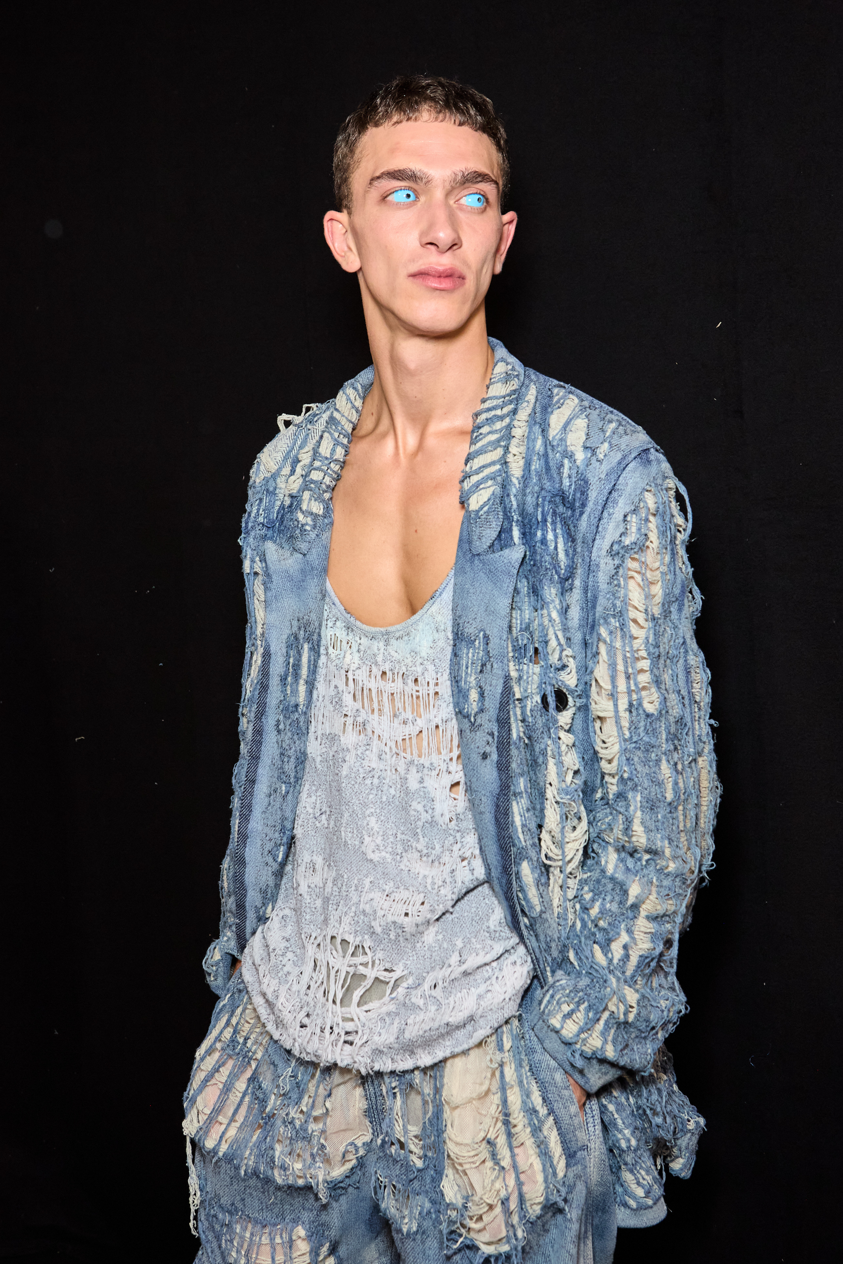 Diesel Spring 2025 Fashion Show Backstage