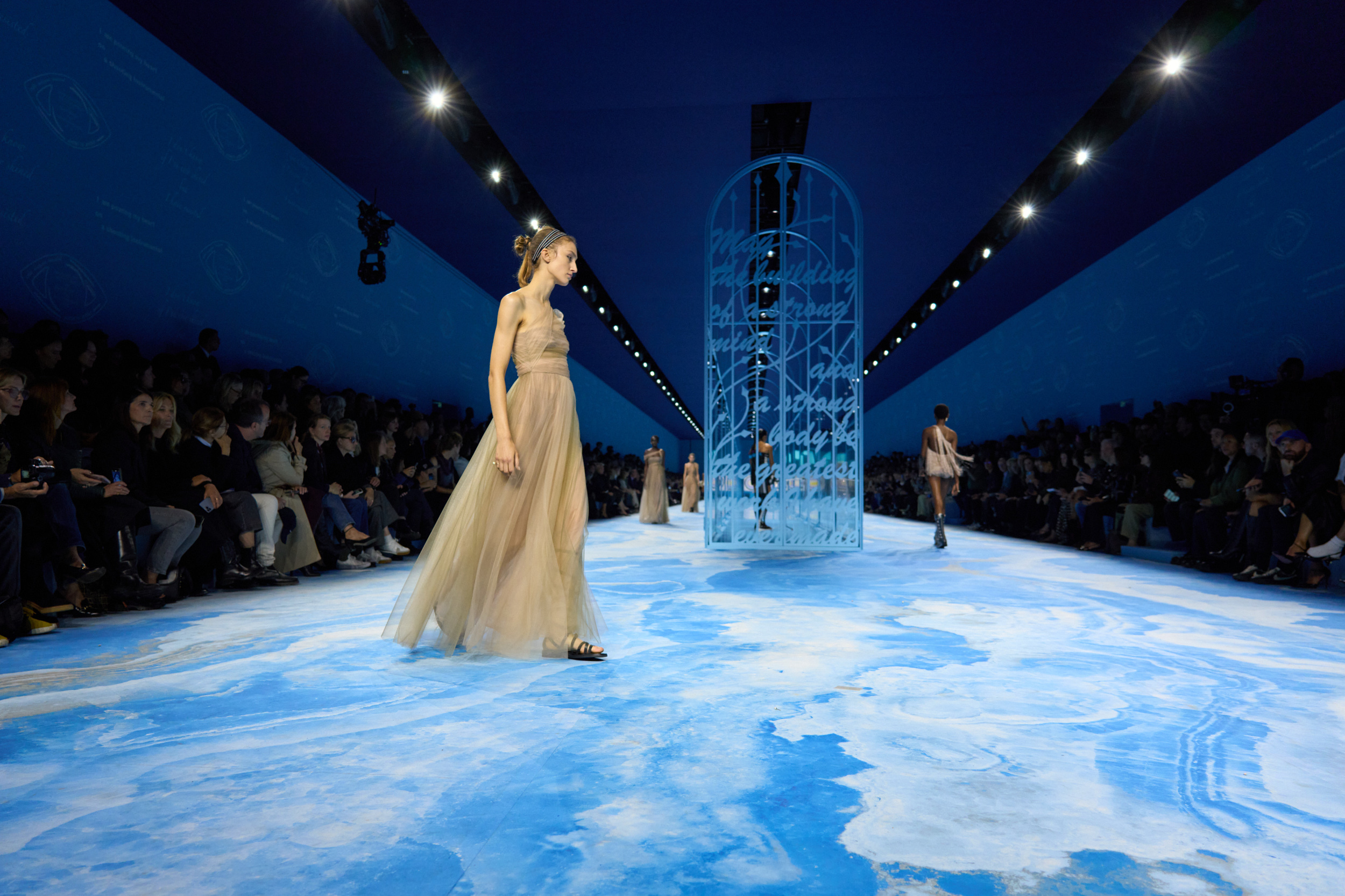 Christian Dior Spring 2025 Fashion Show Atmosphere