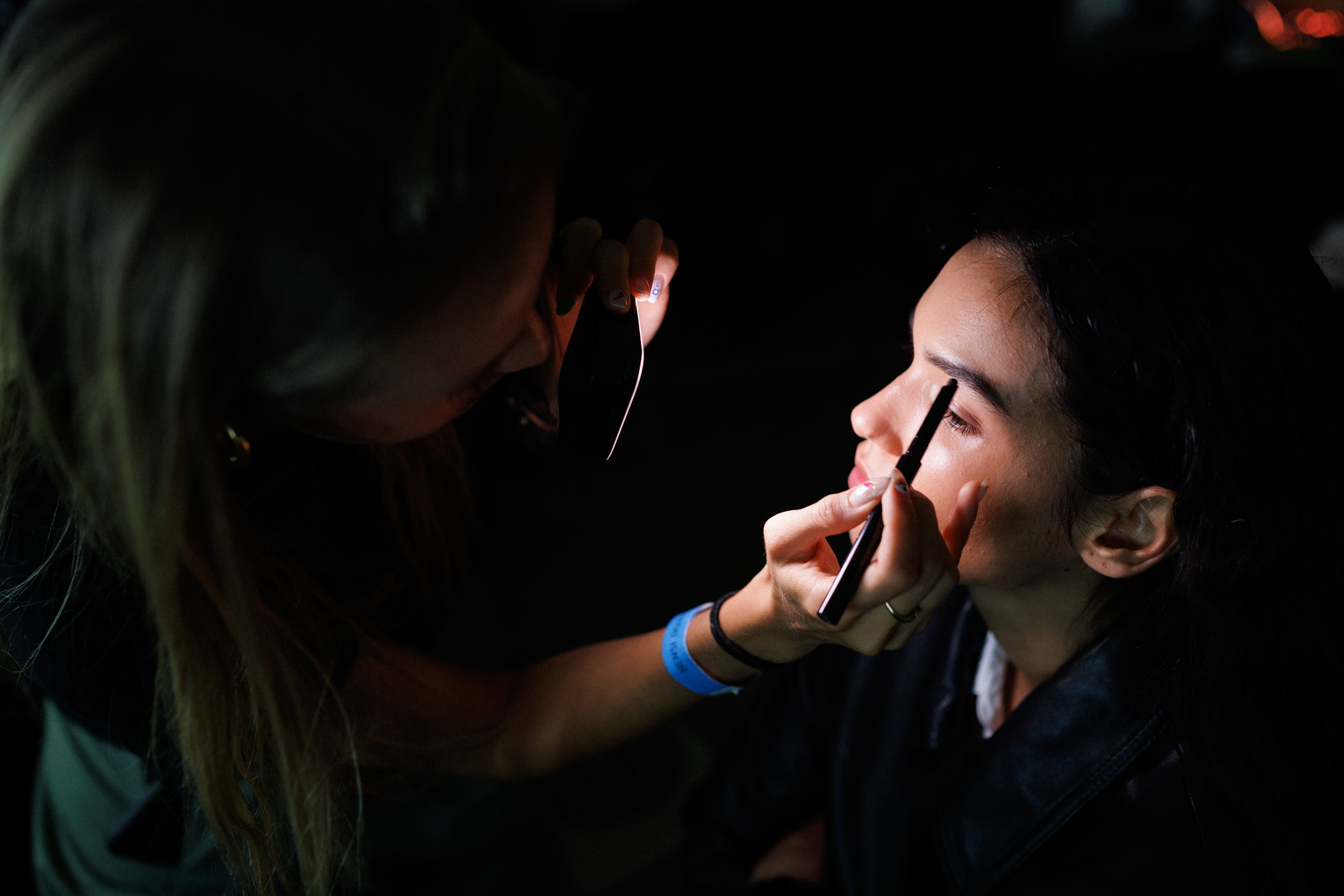 Nensi Dojaka Spring 2025 Fashion Show Backstage